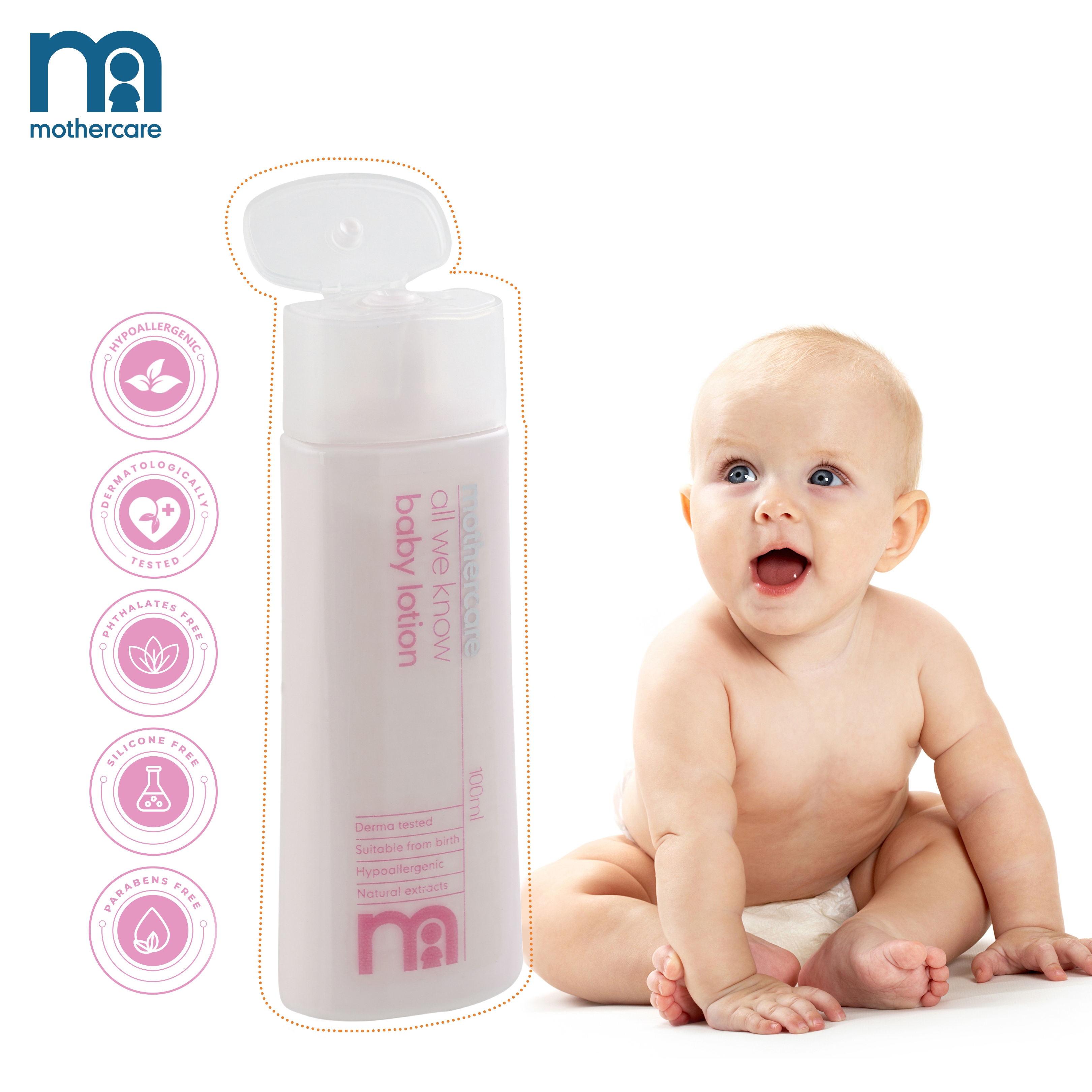 Mothercare | Mothercare All We Know Baby Lotion 100ml 3