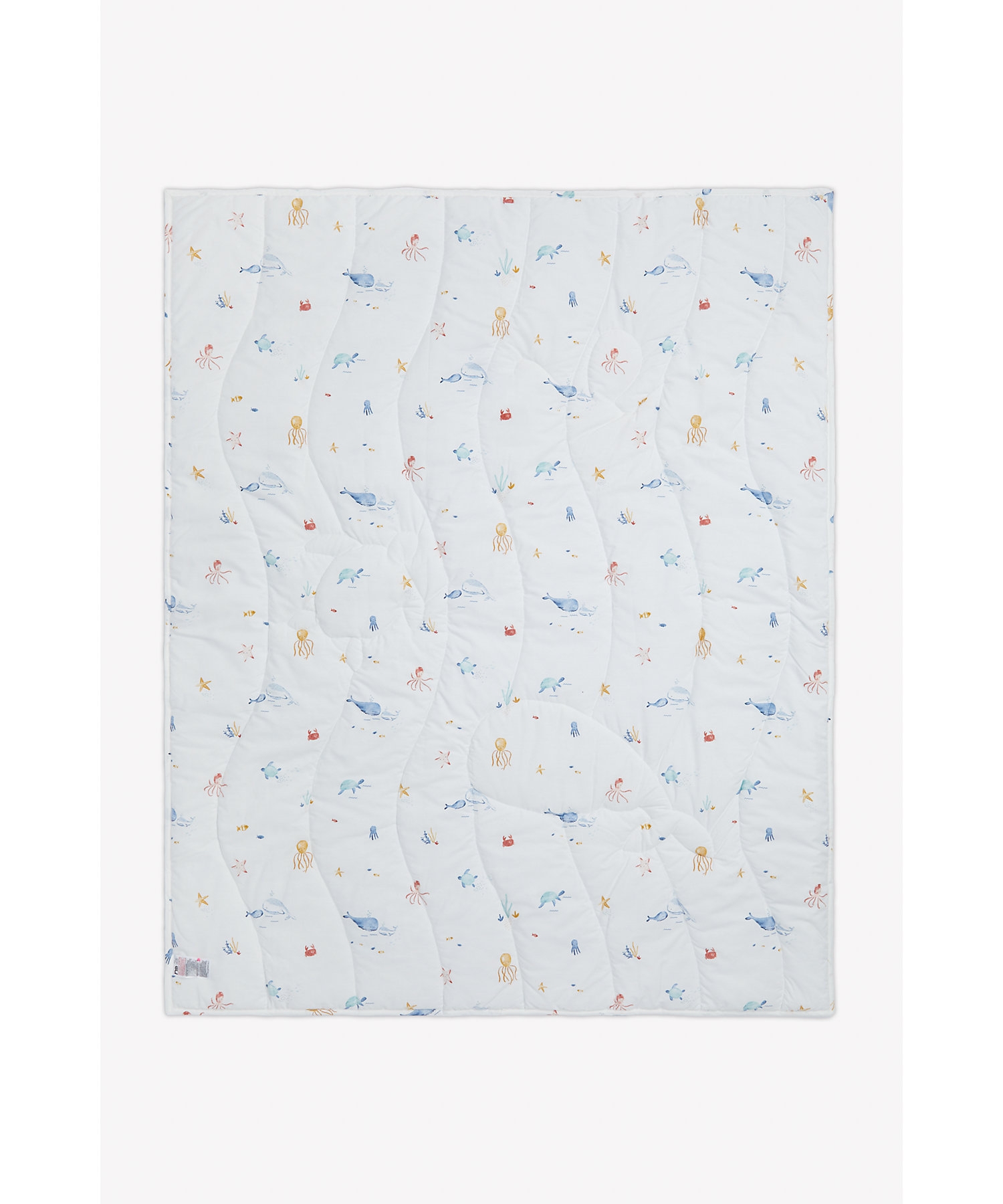 Mothercare You Me & The Sea Quilt Blue