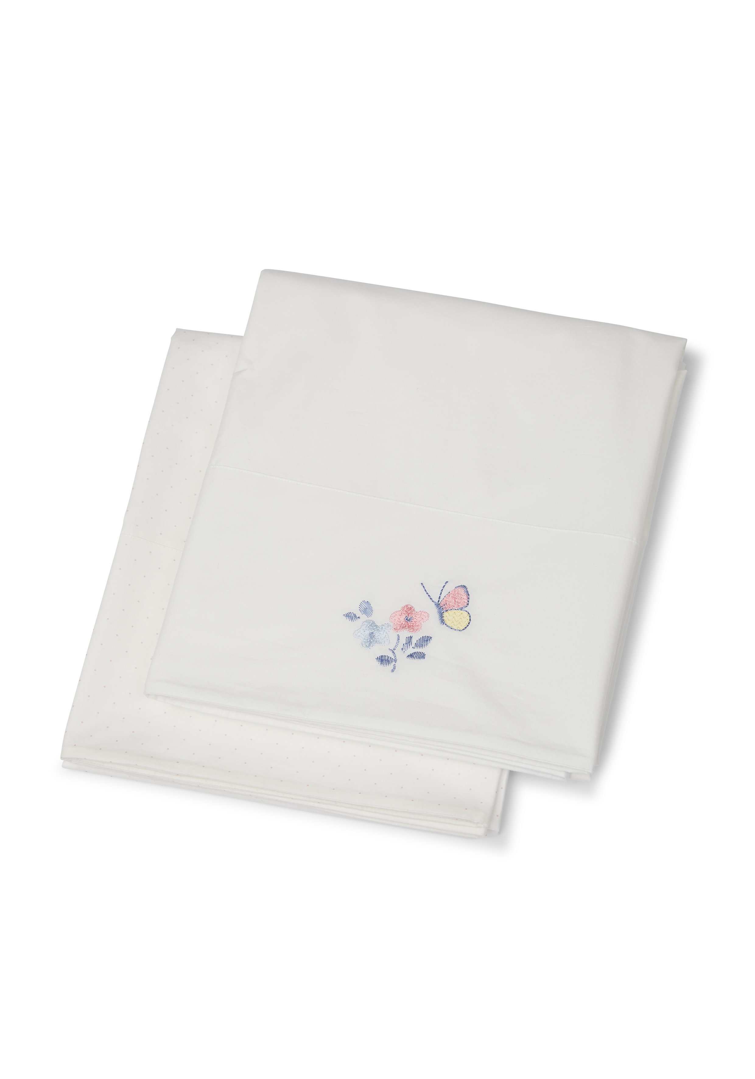 Mothercare | Mothercare Spring Flower Pack of 2 Flat Sheets Multicolor