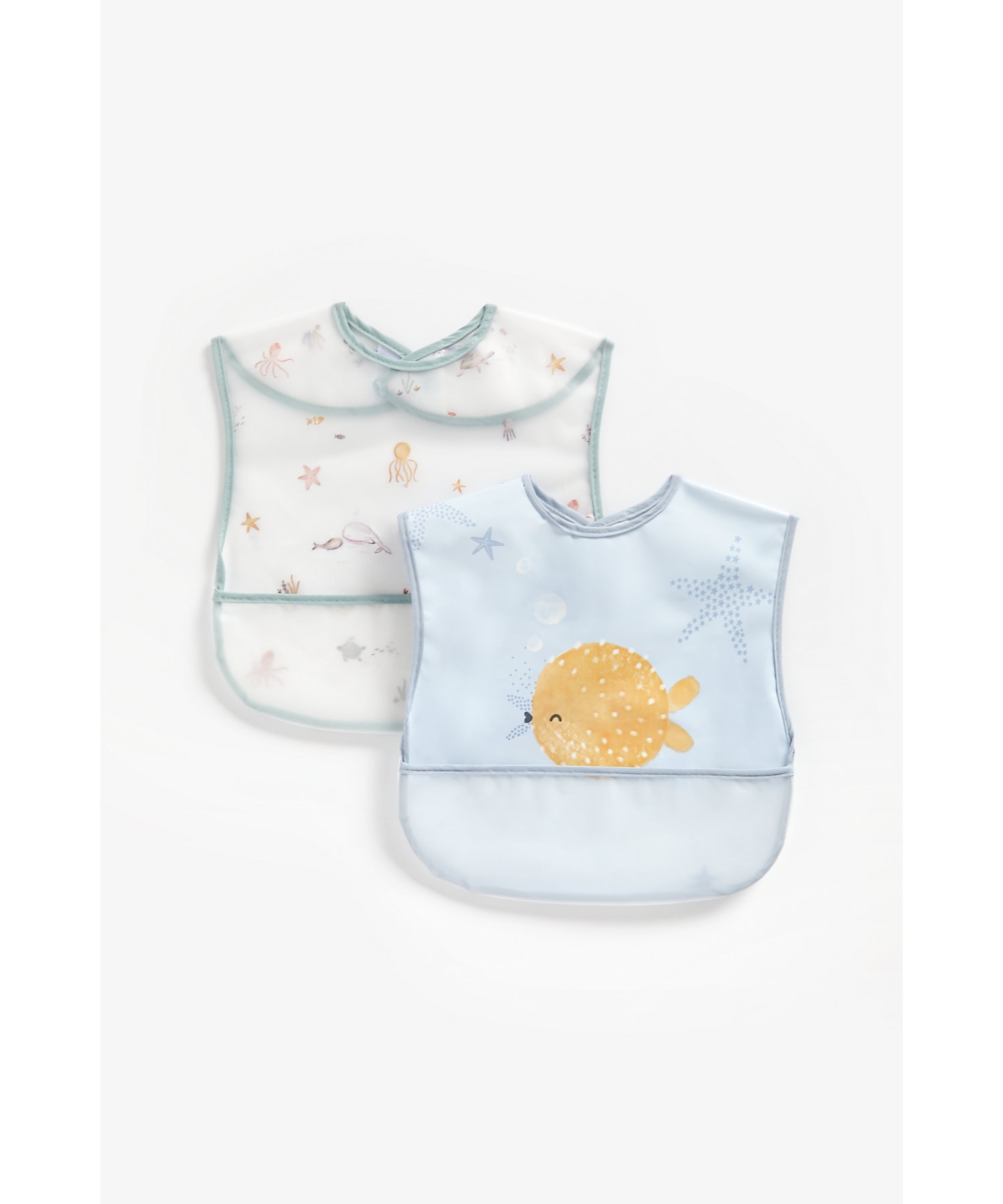 Mothercare | Mothercare You Me & The Sea Pack of 2 Crumb Catchers Multicolor 1