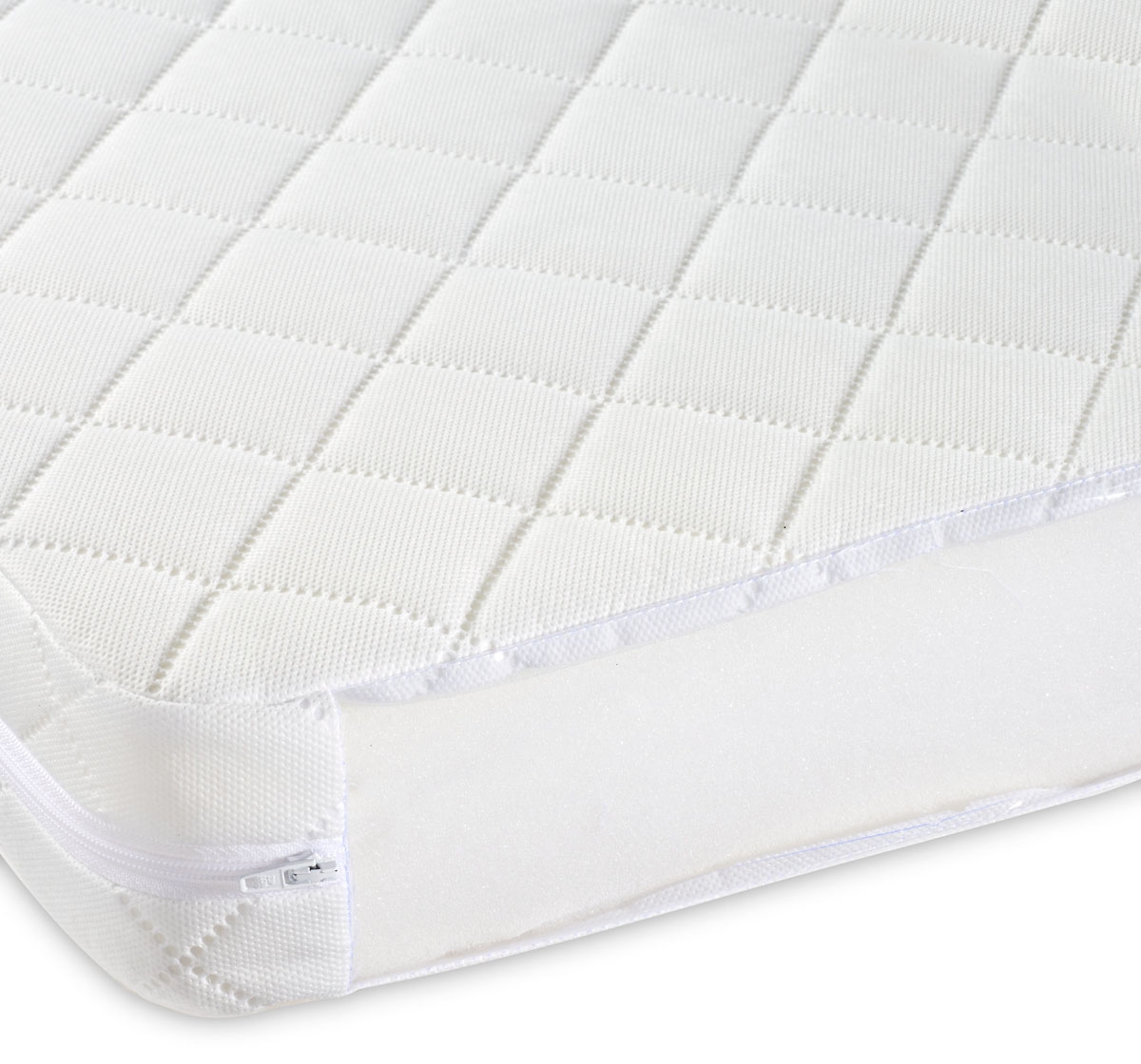Mothercare Essential Foam Cotbed Mattress White