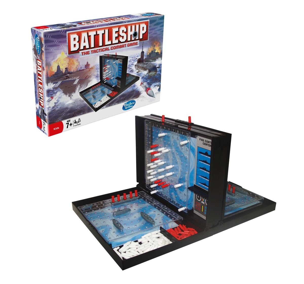 Hasbro Gaming | Hasbro Gaming Battleship Classic Strategy Board Game For Kids 7 Y+, Multicolour
