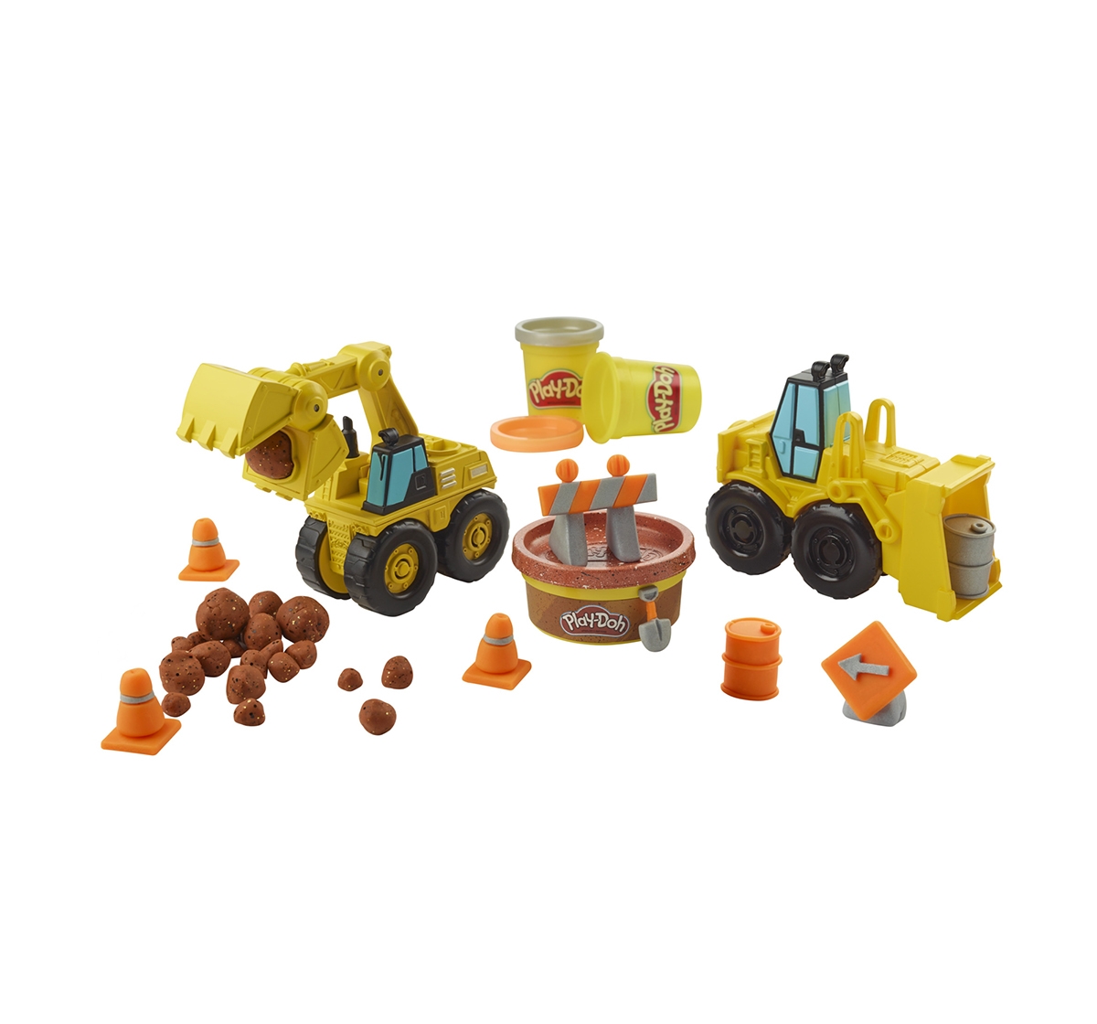 Play-Doh | Play-Doh Excavator N Loader Clay & Dough for Kids age 3Y+ 