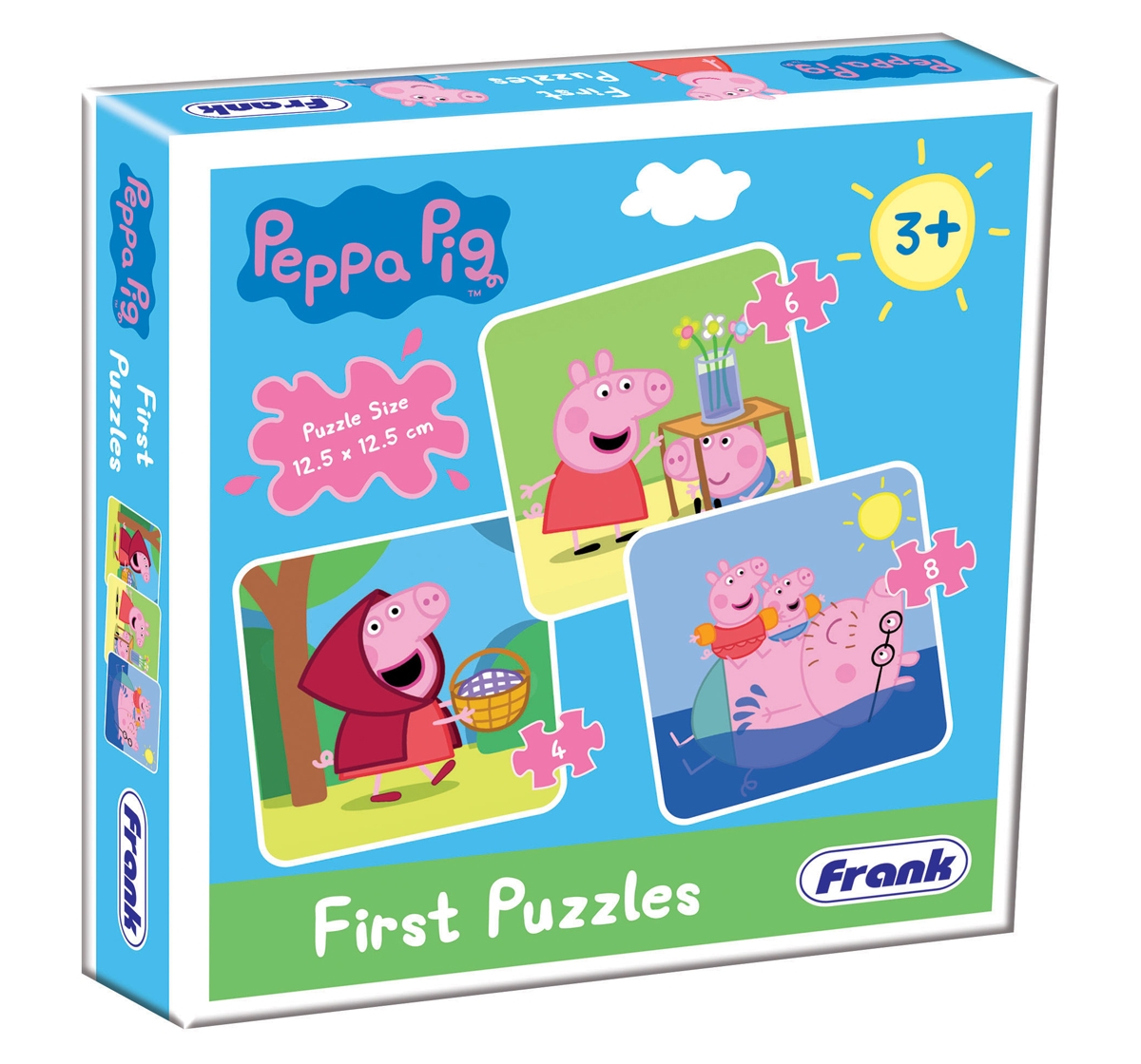 Frank | Frank Peppa Pig First Puzzles 3 in 1, 3Y+