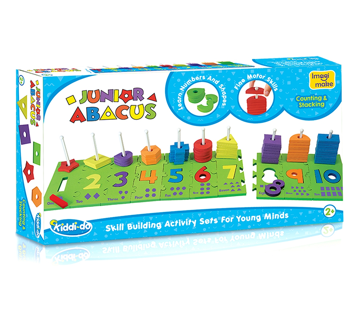Imagimake | Imagimake Junior Abacus Puzzles for Kids age 3Y+