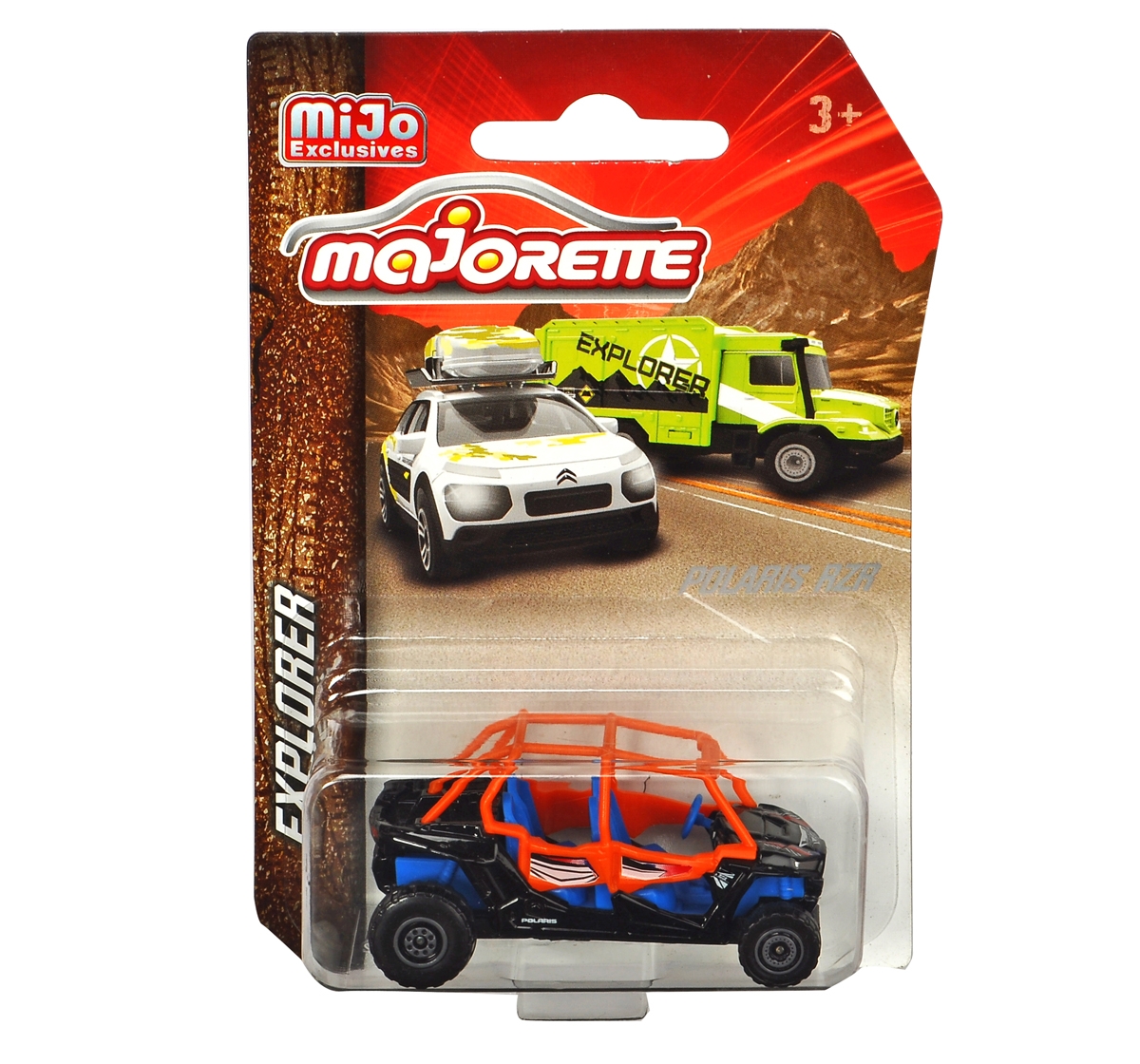 Majorette | Majorette Explorer Die Cast Vehicle Toy for Kids, Assorted, 3Y+ (Multicolor)
