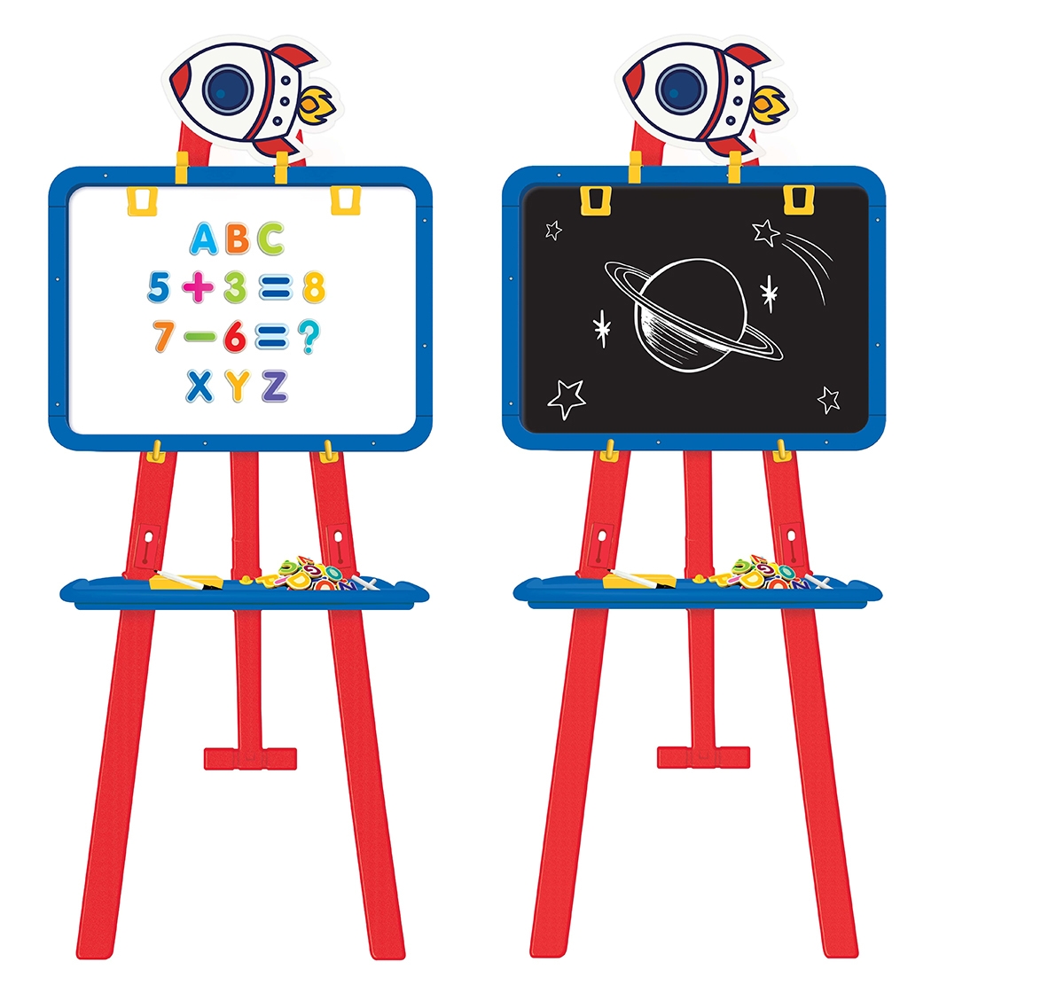 Youreka | Youreka Space 5 In 1 Standing Easel for Kids 3Y+, Multicolour