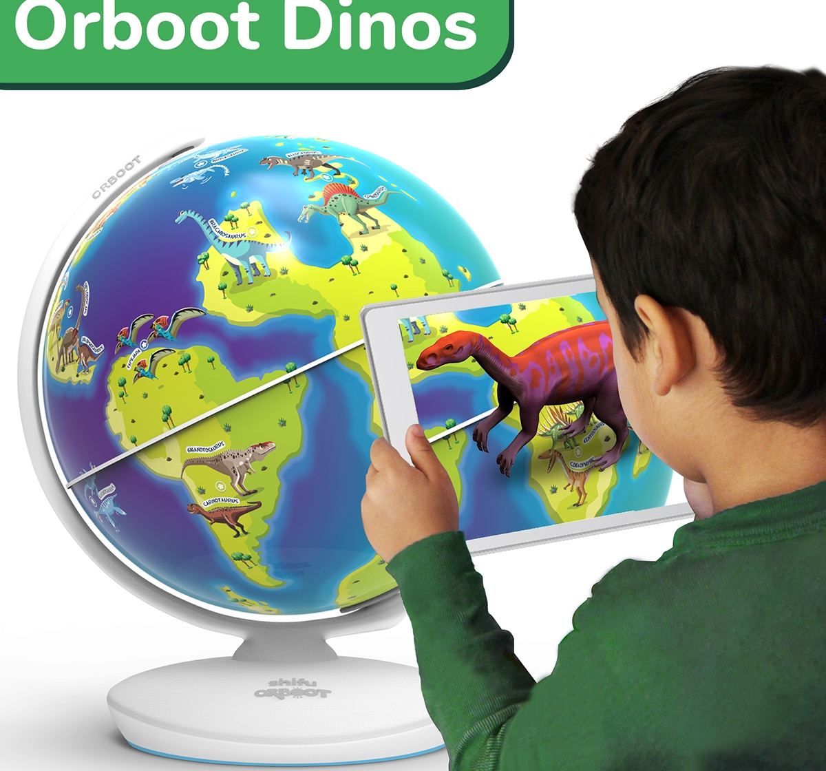 Playshifu | Playshifu Shifu Orboot World of Dinosaurs Science Equipments for Kids age 4Y+ 