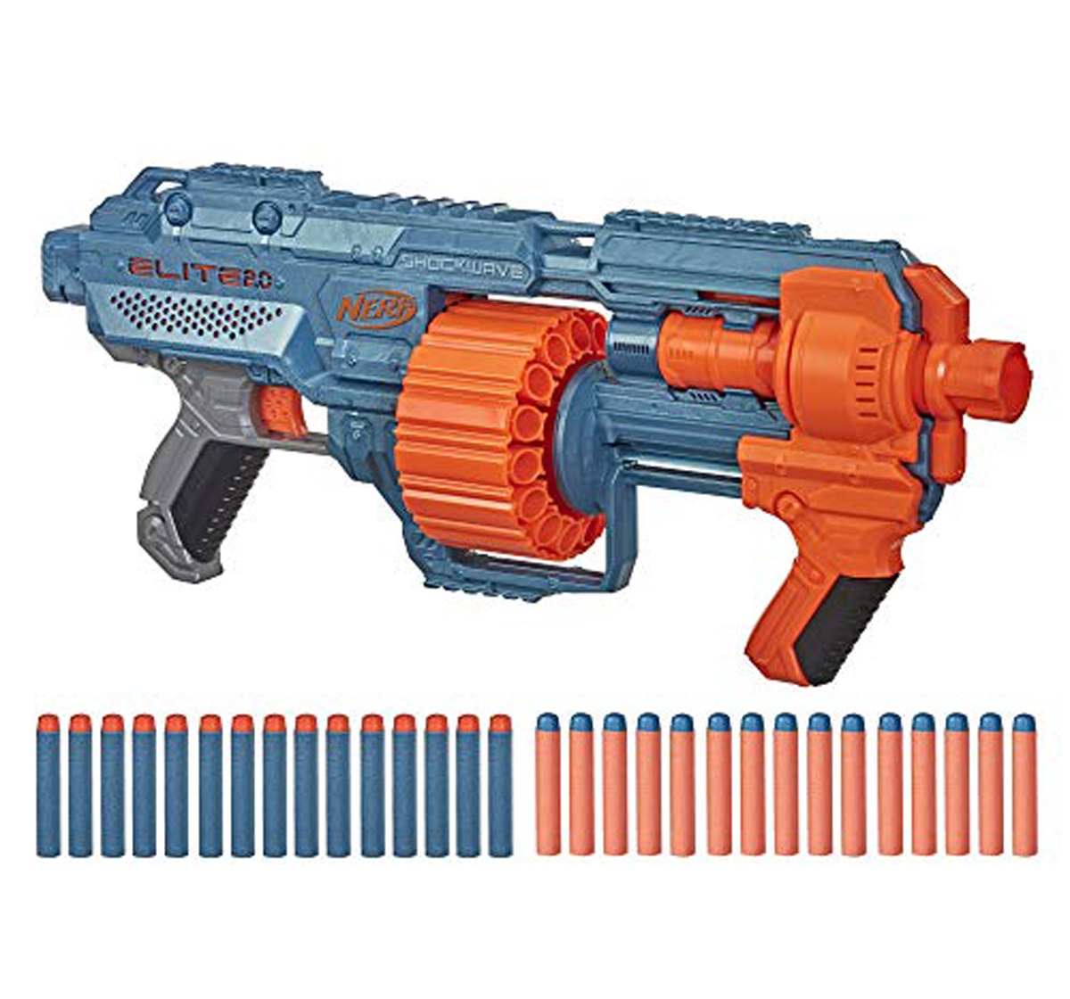 Nerf | Nerf Elite 2.0 Shockwave RD 15 Blaster for kids 8Y+, Multicolour