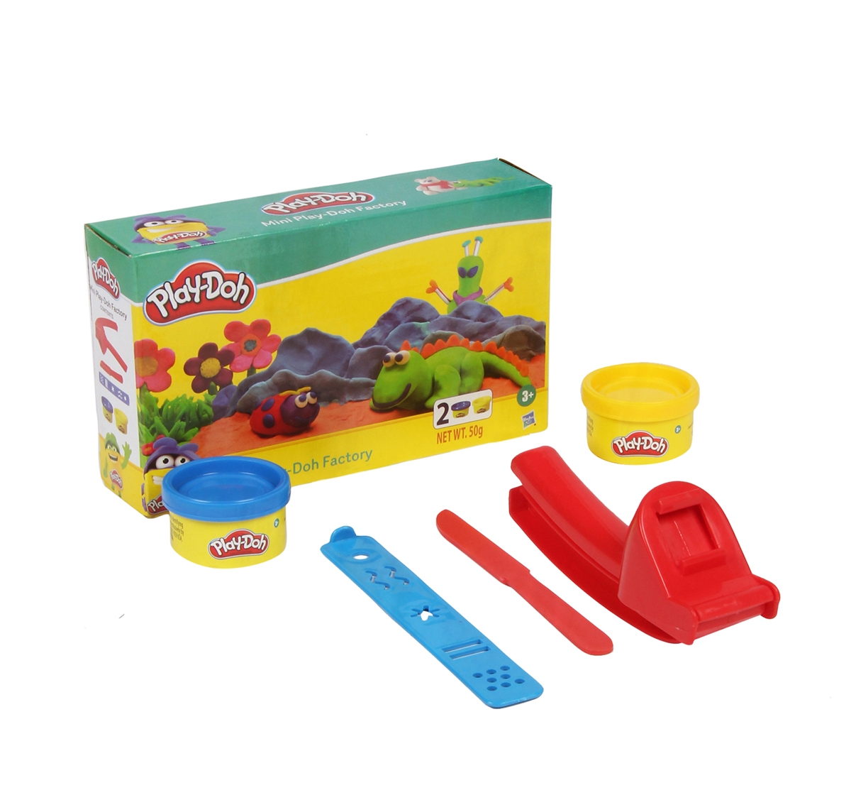 Play-Doh | Play Doh Mini Fun Factory Toolset for Kids 3Y+, Multicolour