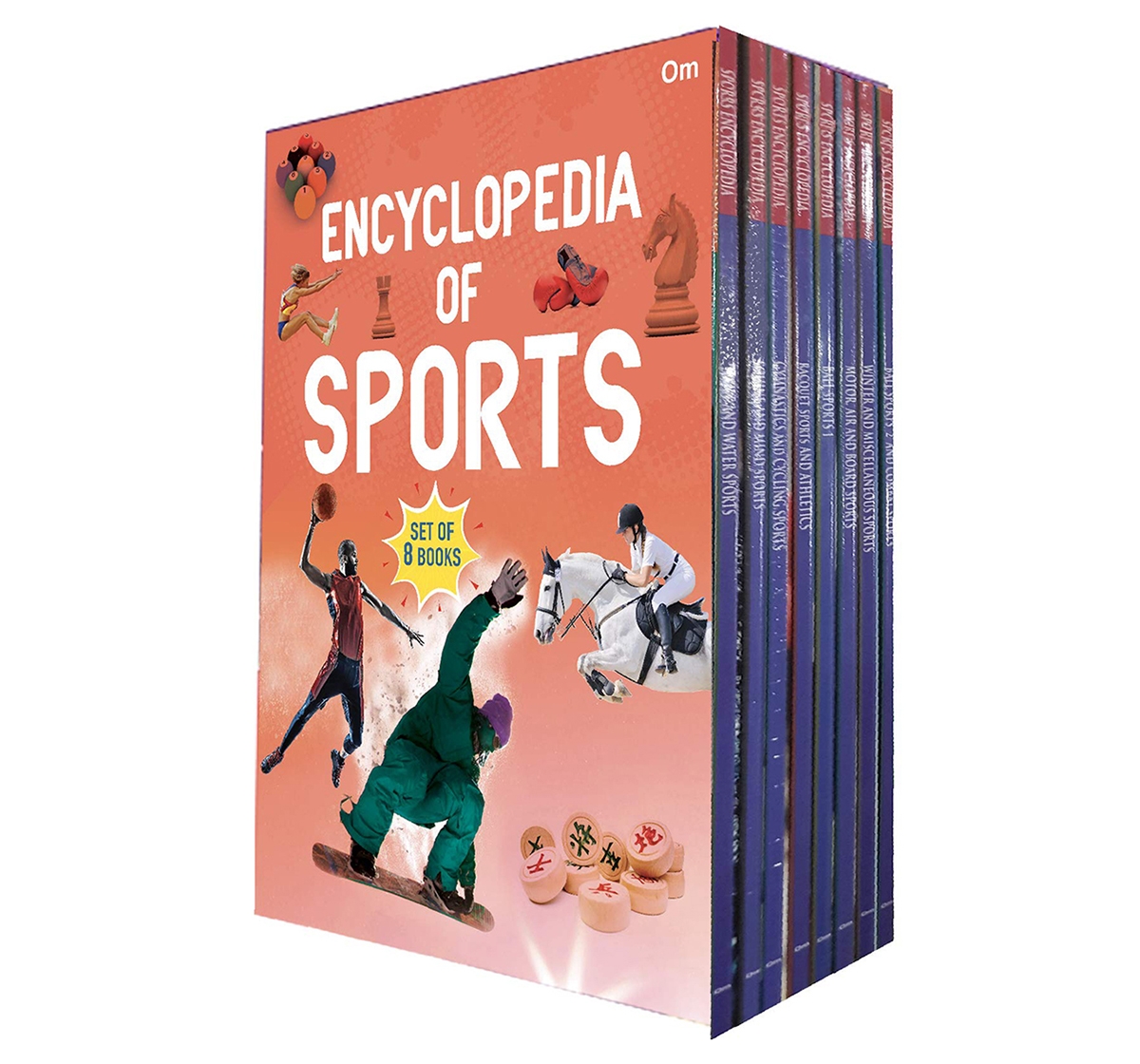 Om Kidz | Encyclopedia of Science ( Set of 8 Books) (Encyclopedias), 256 Pages, Paperback