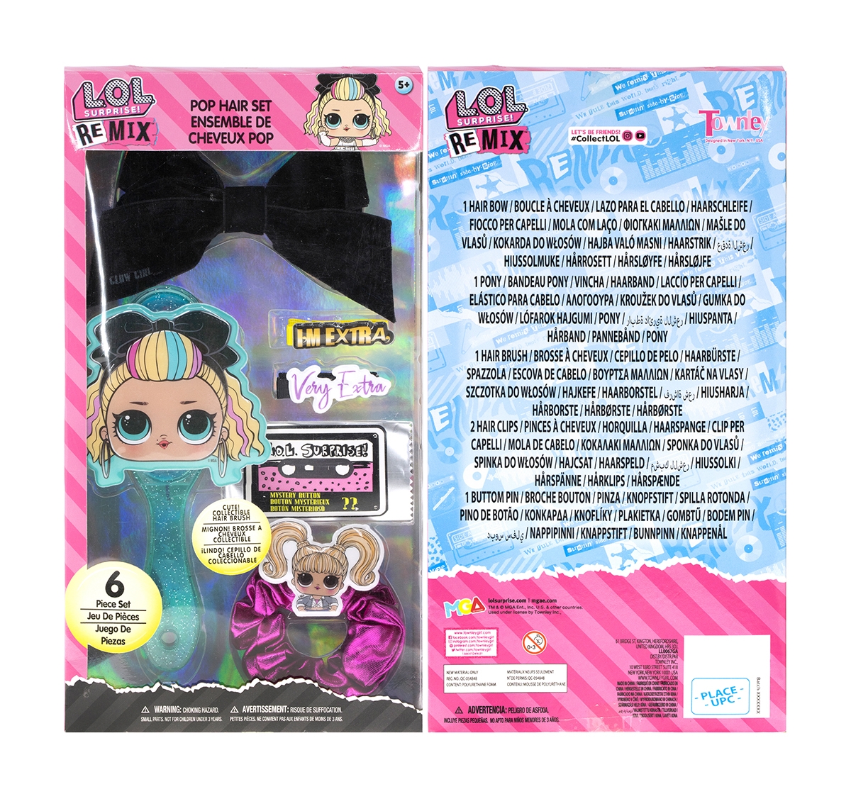 Townley Girl | Townley Girl LOL Hair Accessories Set Toileteries and Makeup for Girls age 3Y+ 