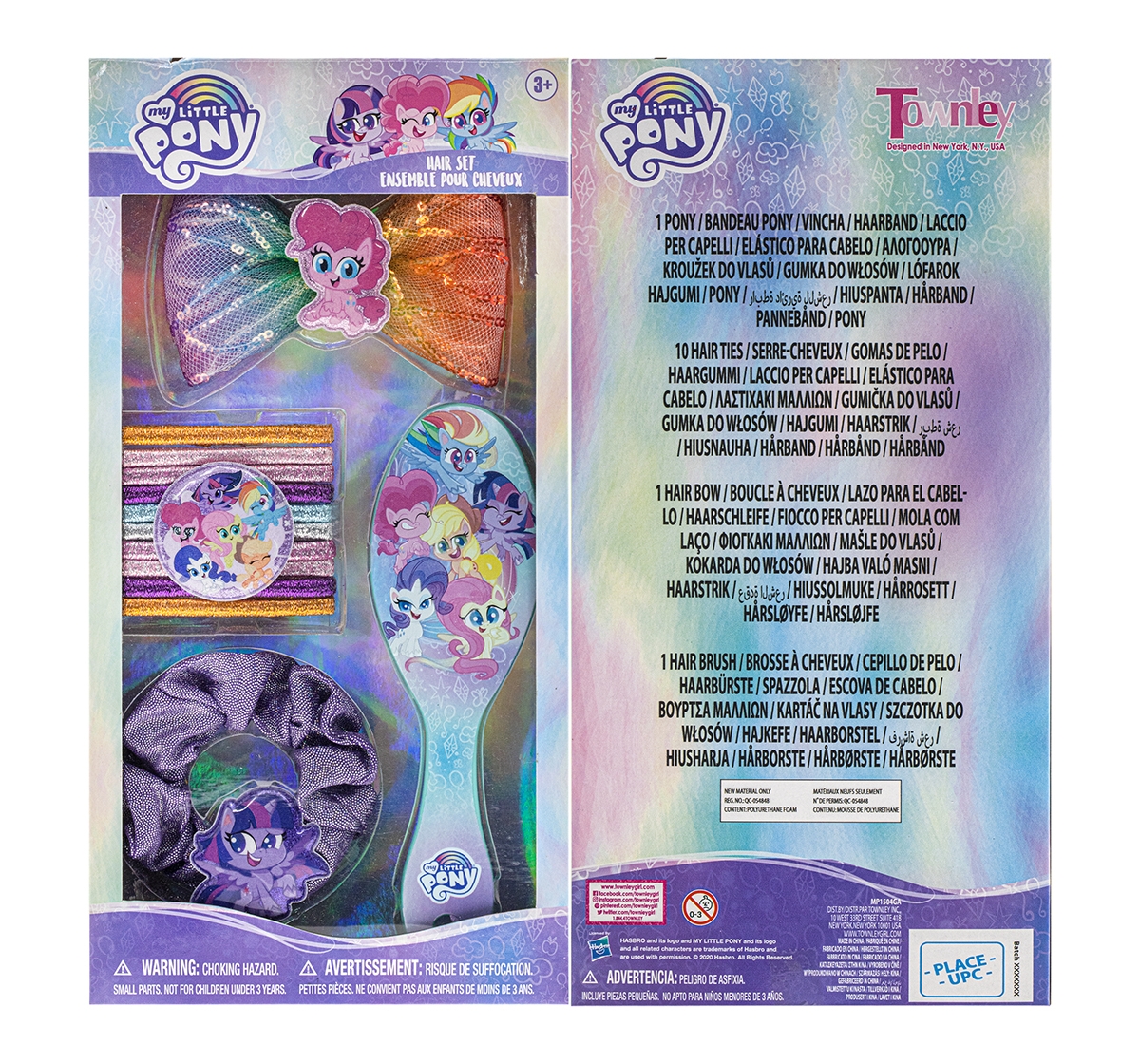 Townley Girl | Townley Girl My Little Pony Accessories box set Toileteries and Makeup for Girls age 3Y+ 