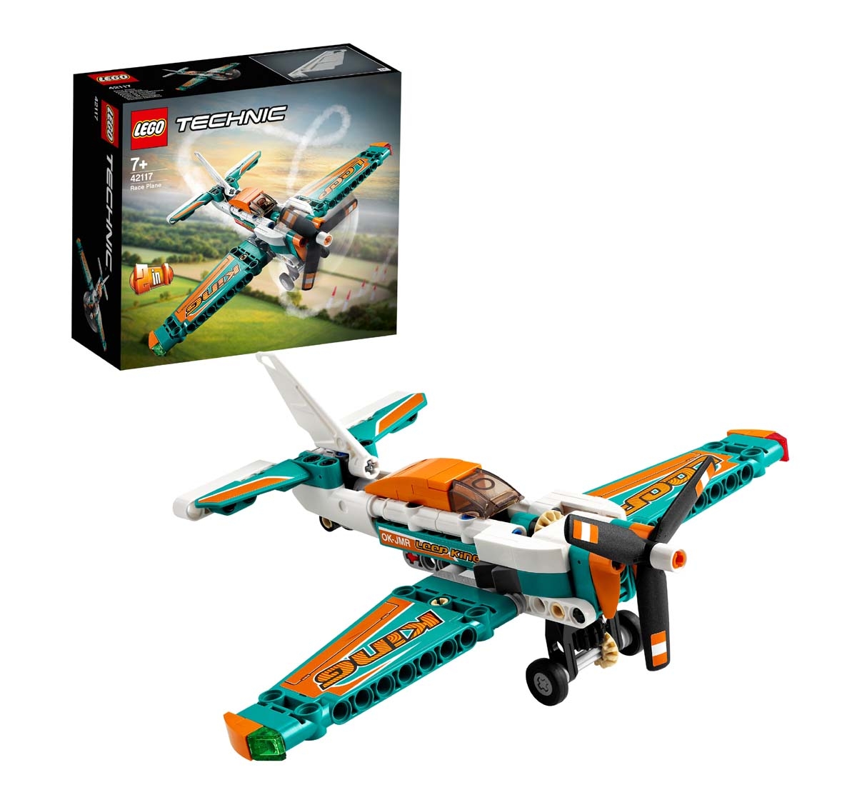 LEGO | Lego Race Plane Lego Blocks for Kids Age 7Y+