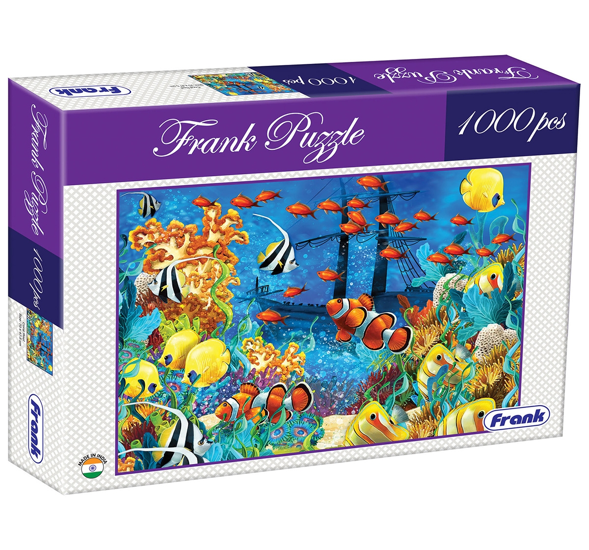 Frank | Frank Coral Reef Puzzle 1000 Pieces, 14Y+