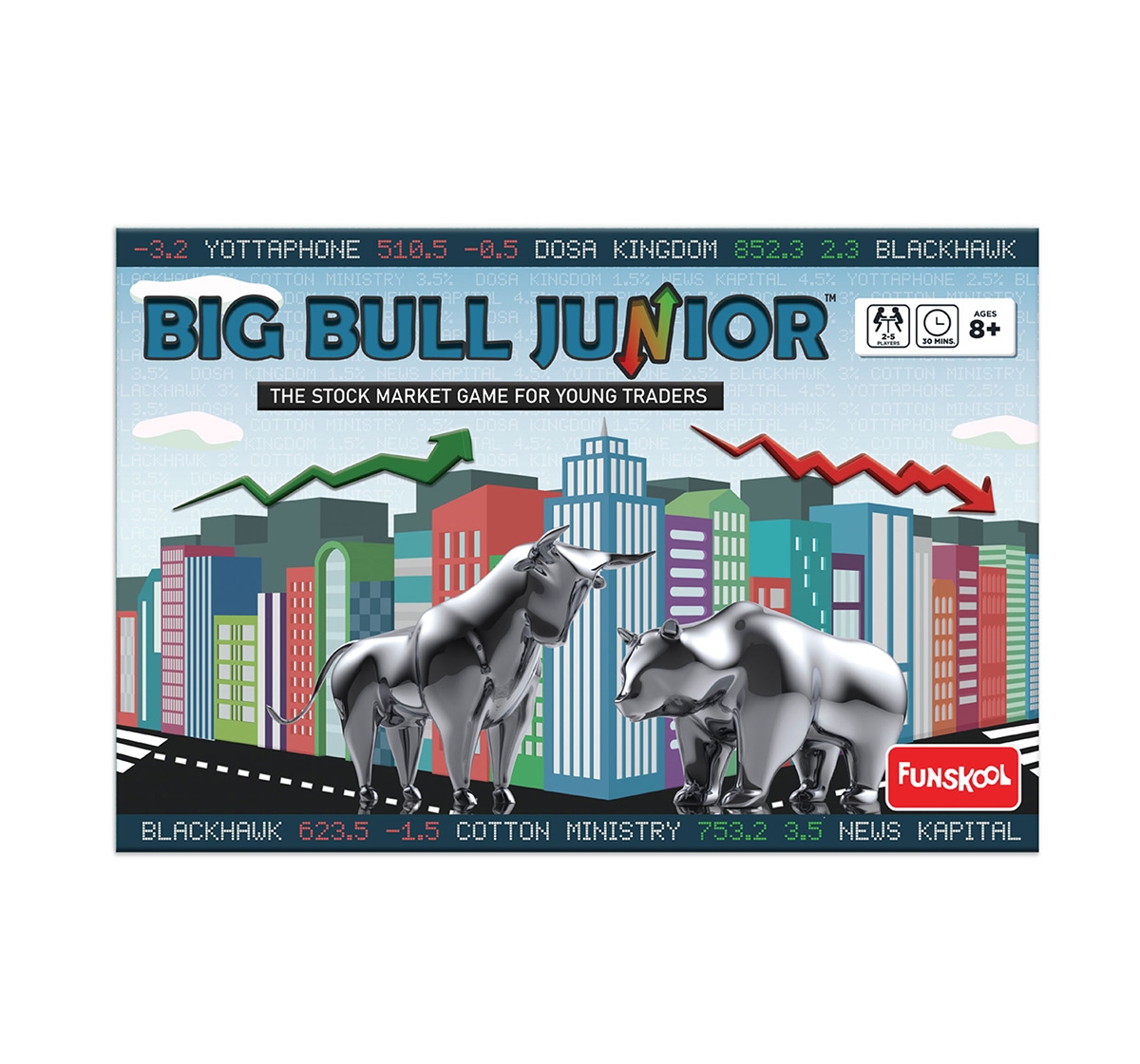 Funskool | Funskool  Big Bull Junior, 4Y+ (Multicolor)