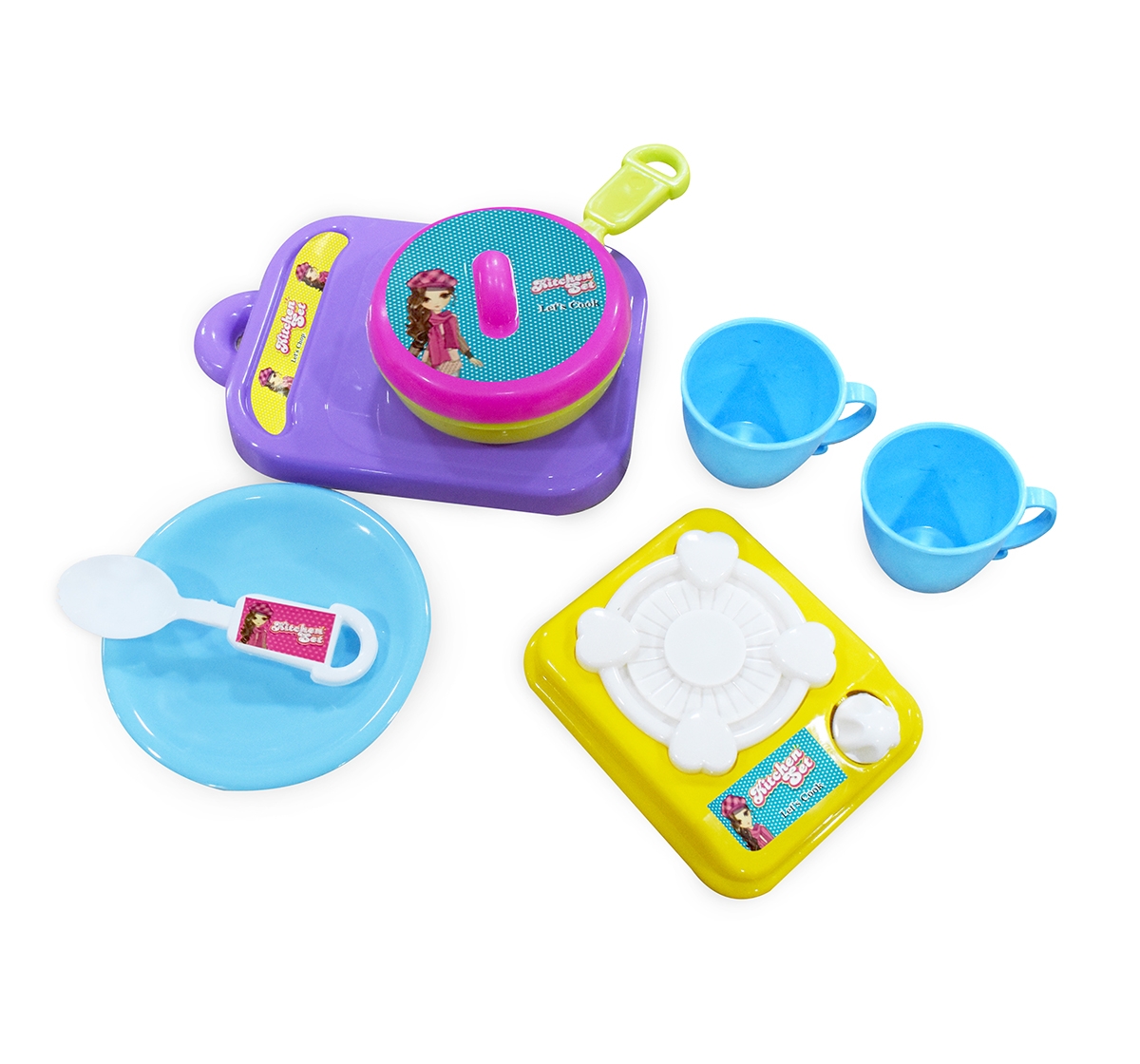 Itoys | I Toys Kitchen set role play toys for kids, 3Y+