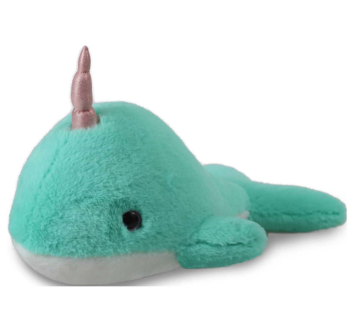 Mirada | Adorable Stuffed Plush Narwhal by Mirada, Soft Toys for Kids of All Ages, 3Y+, Green, 40cm
