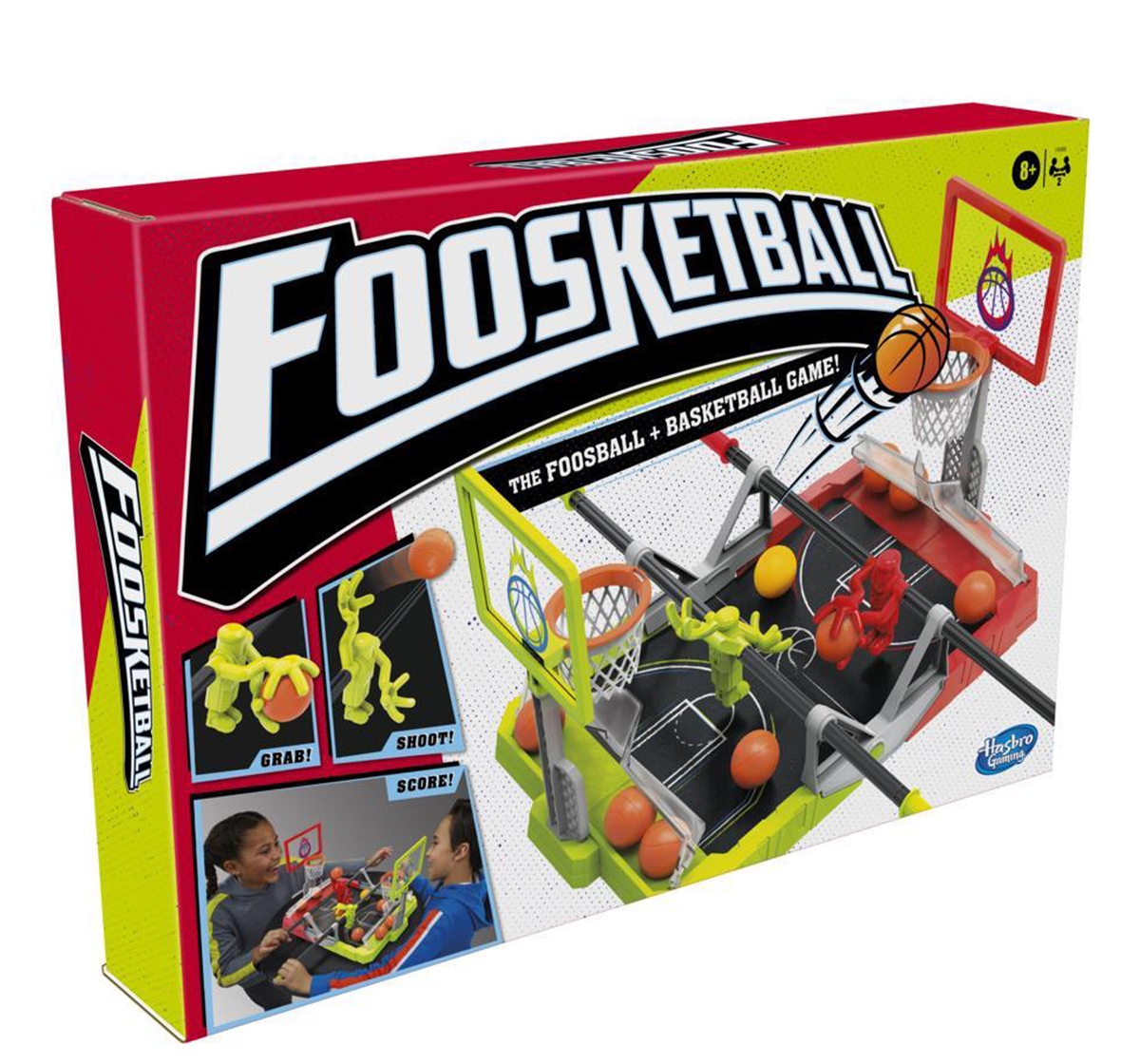 Hasbro Gaming Foosketball Game for Kids 8Y+, Multicolour