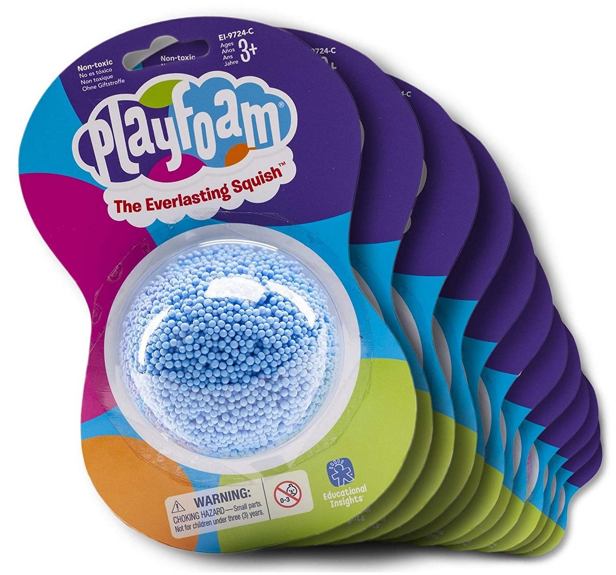 Learning Resources | Learning Resources Playfoam Classic Jumbo Pods Box Of 12 Game Multicolor 3Y+