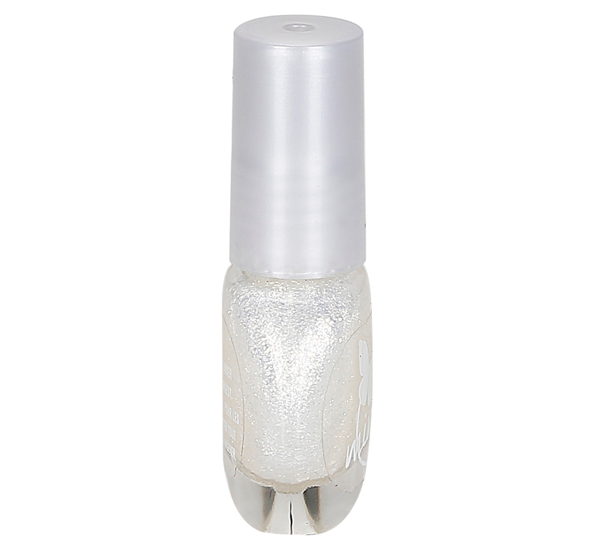 Mirada 3.8Ml Nail Polish Glitter for kids 3Y+, White