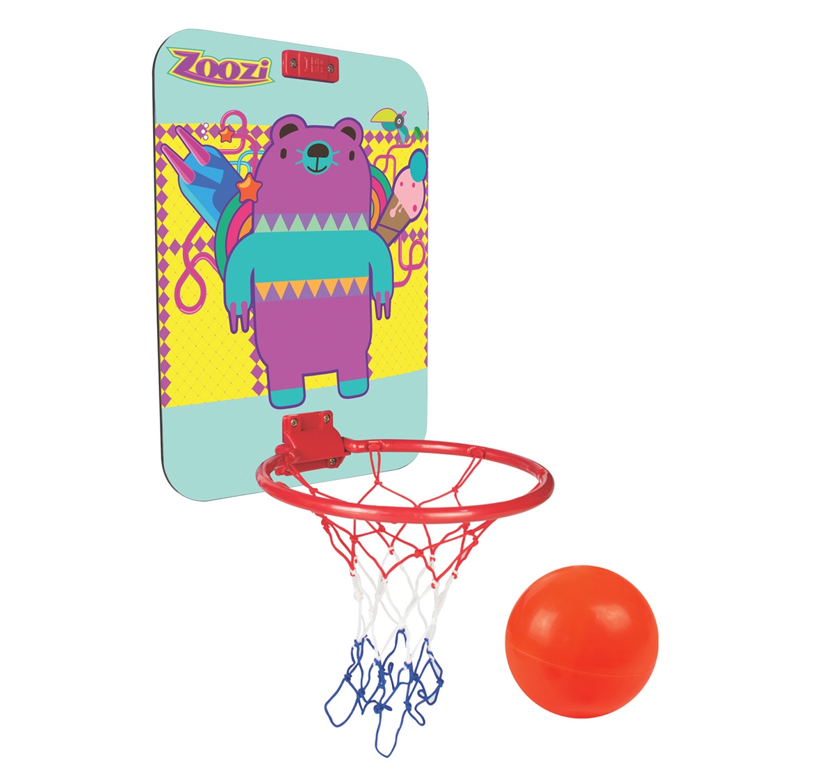 Zoozi | Zoozi Mount and Play Basketball set for kids Multicolor 3Y+