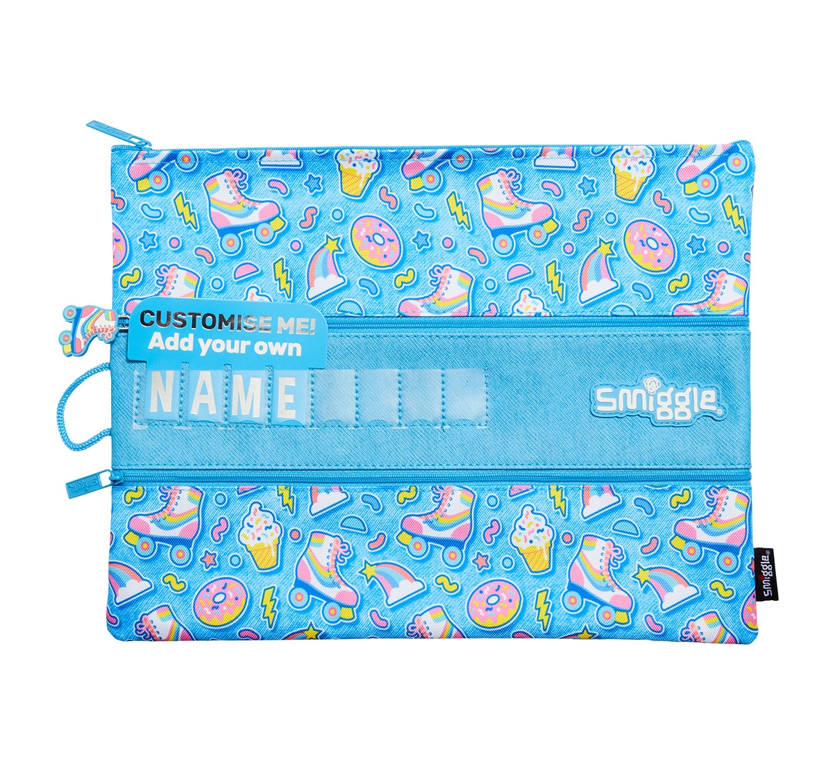 Smiggle | Smiggle Bright Side A4 Id Pencil Case School Kit for Kids 3Y+, Multicolour