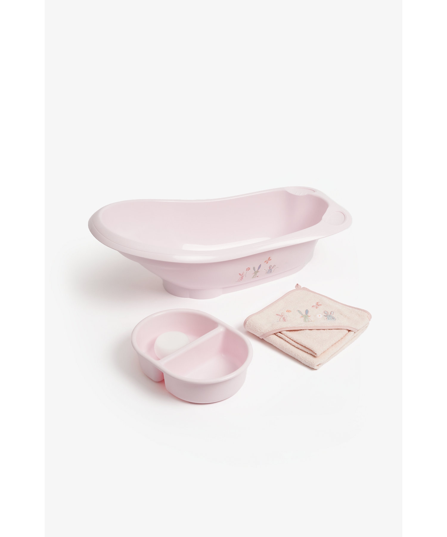Mothercare | Mothercare Flutterby Bath Set Pink 