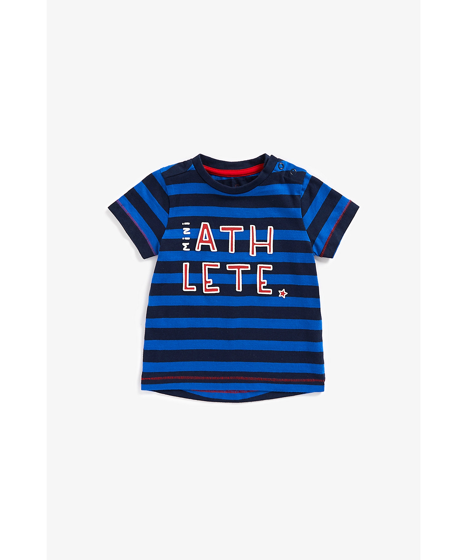 Mothercare | Boys Short Sleeves T-Shirts Striped-Multicolor