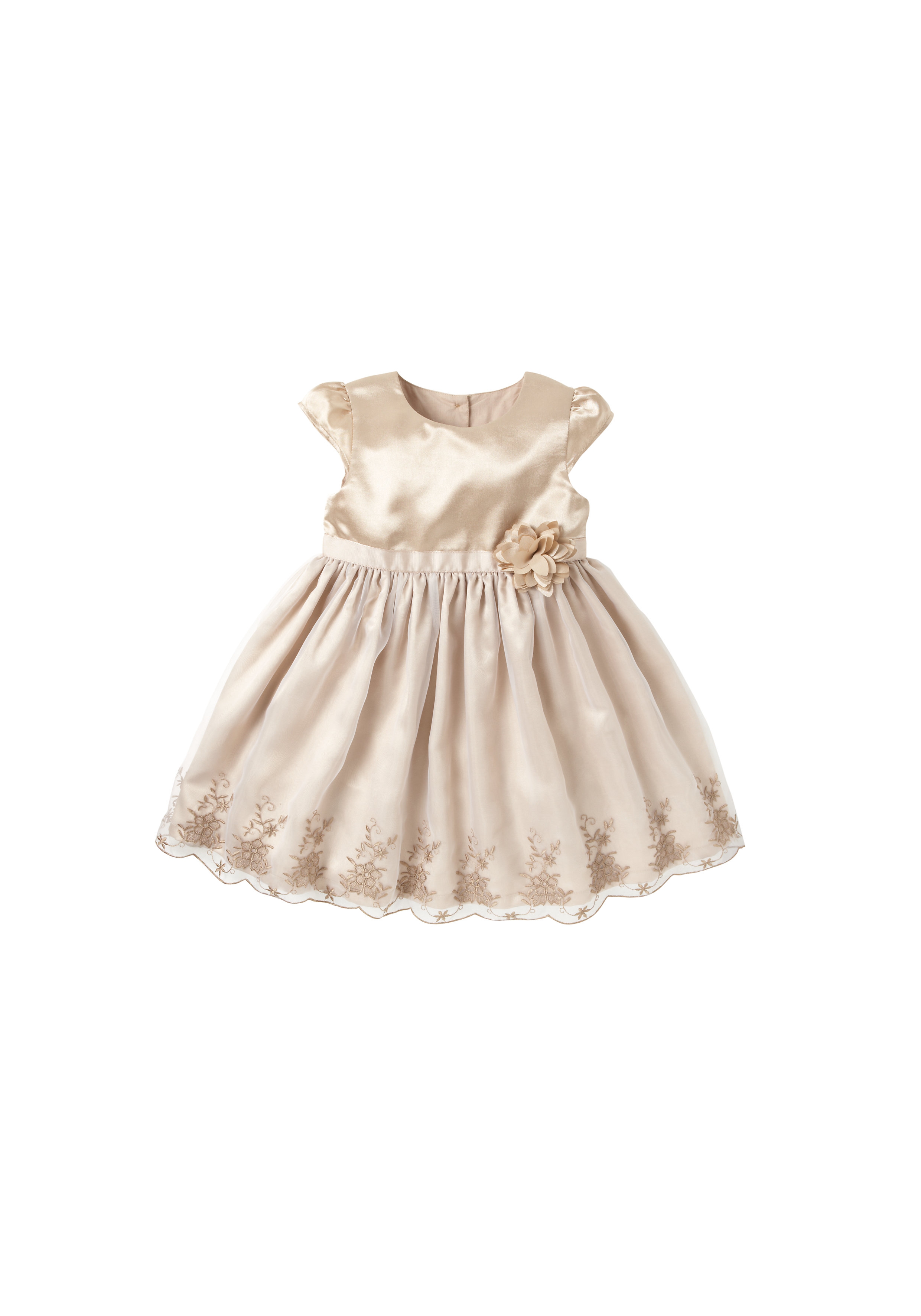 Mothercare | Girls Corsage Dress - Cream