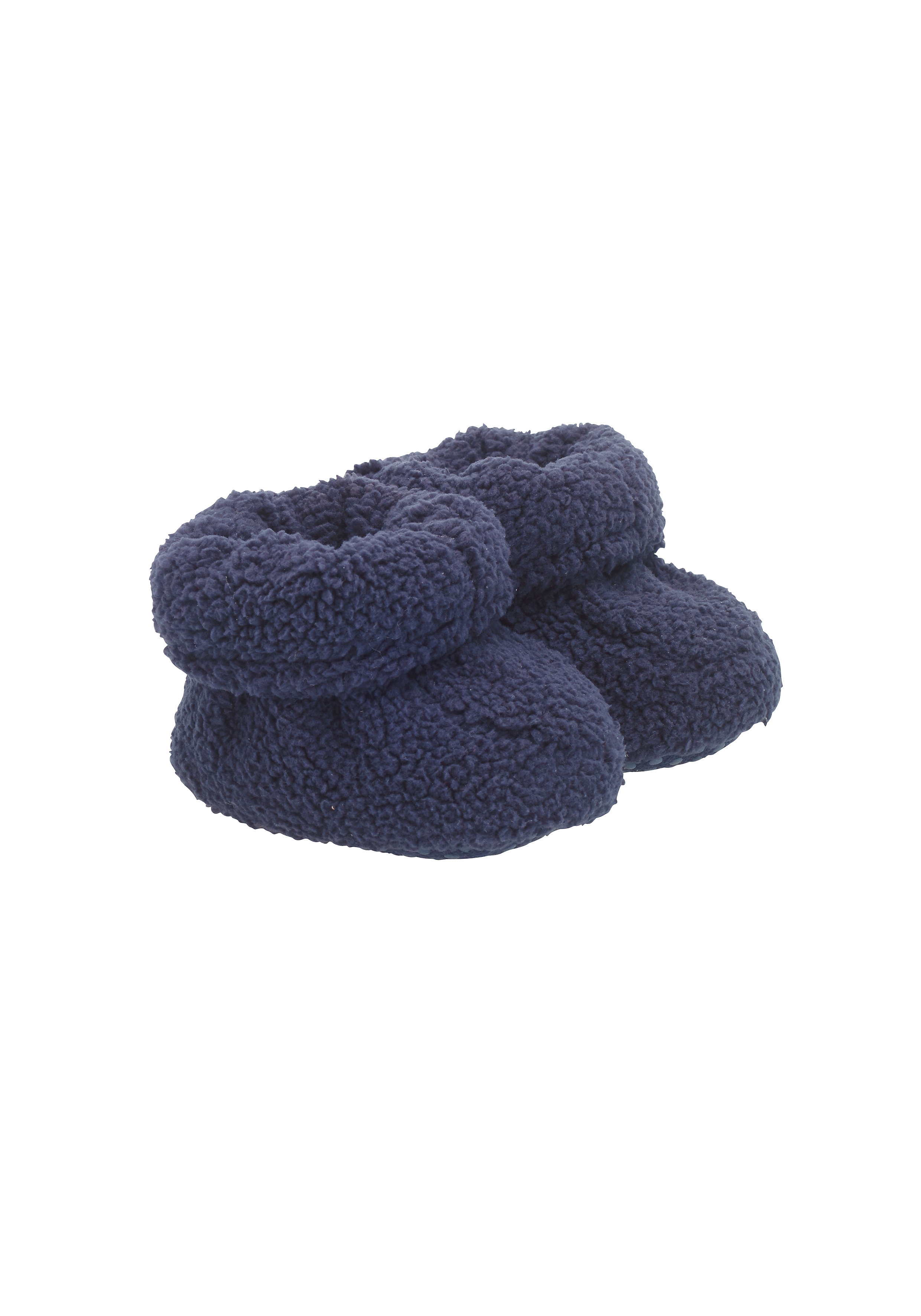 Mothercare | Boys Fluffy Booties - Navy