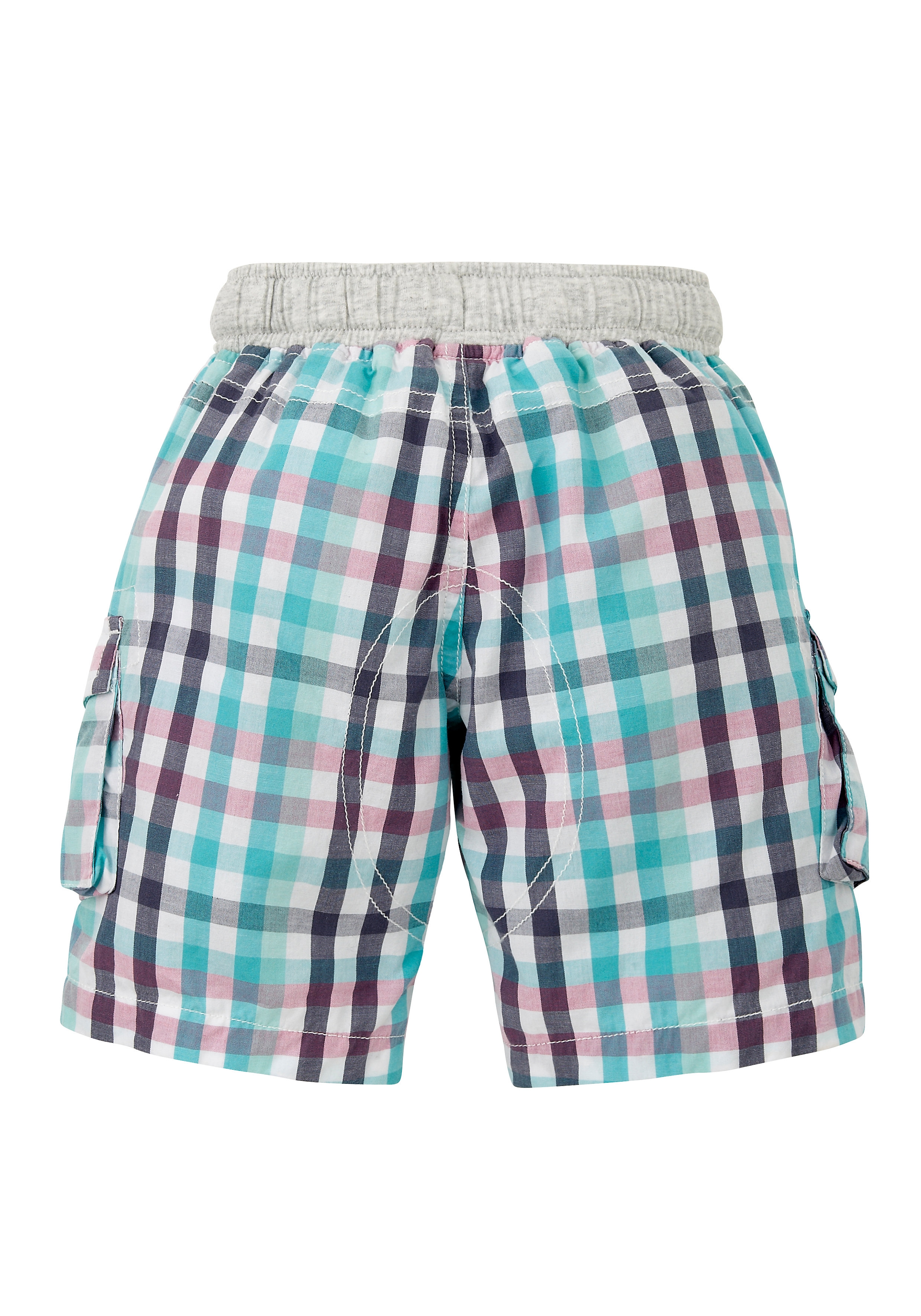 Mothercare | Boys Check Cargo Shorts - Multicolor
