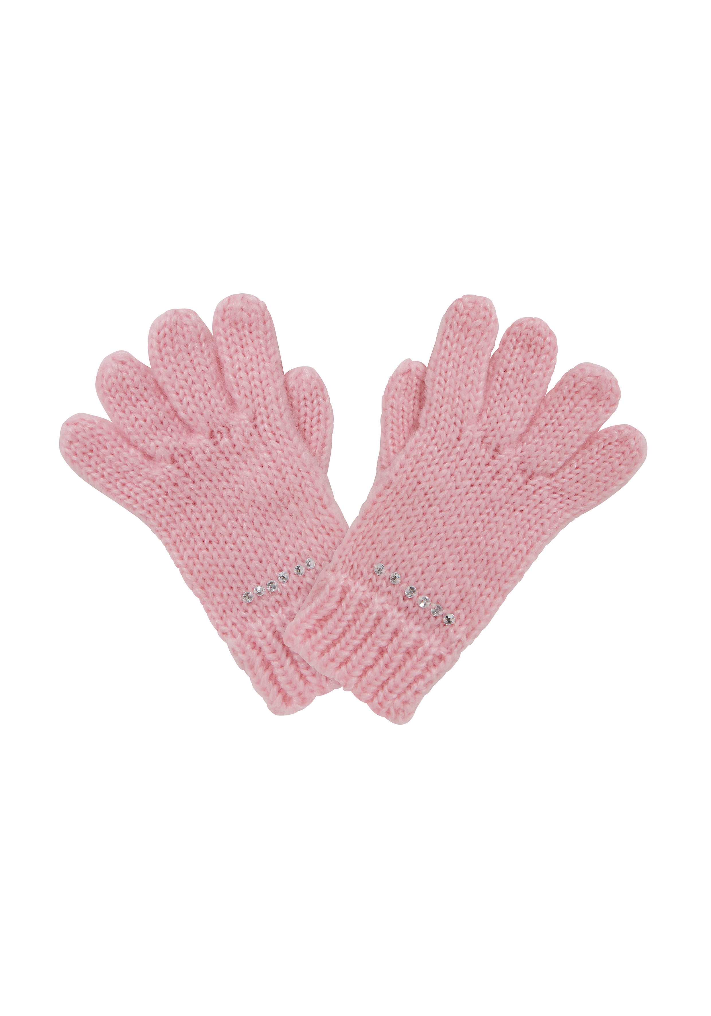 Mothercare | Girls Gloves Embellished - Pink