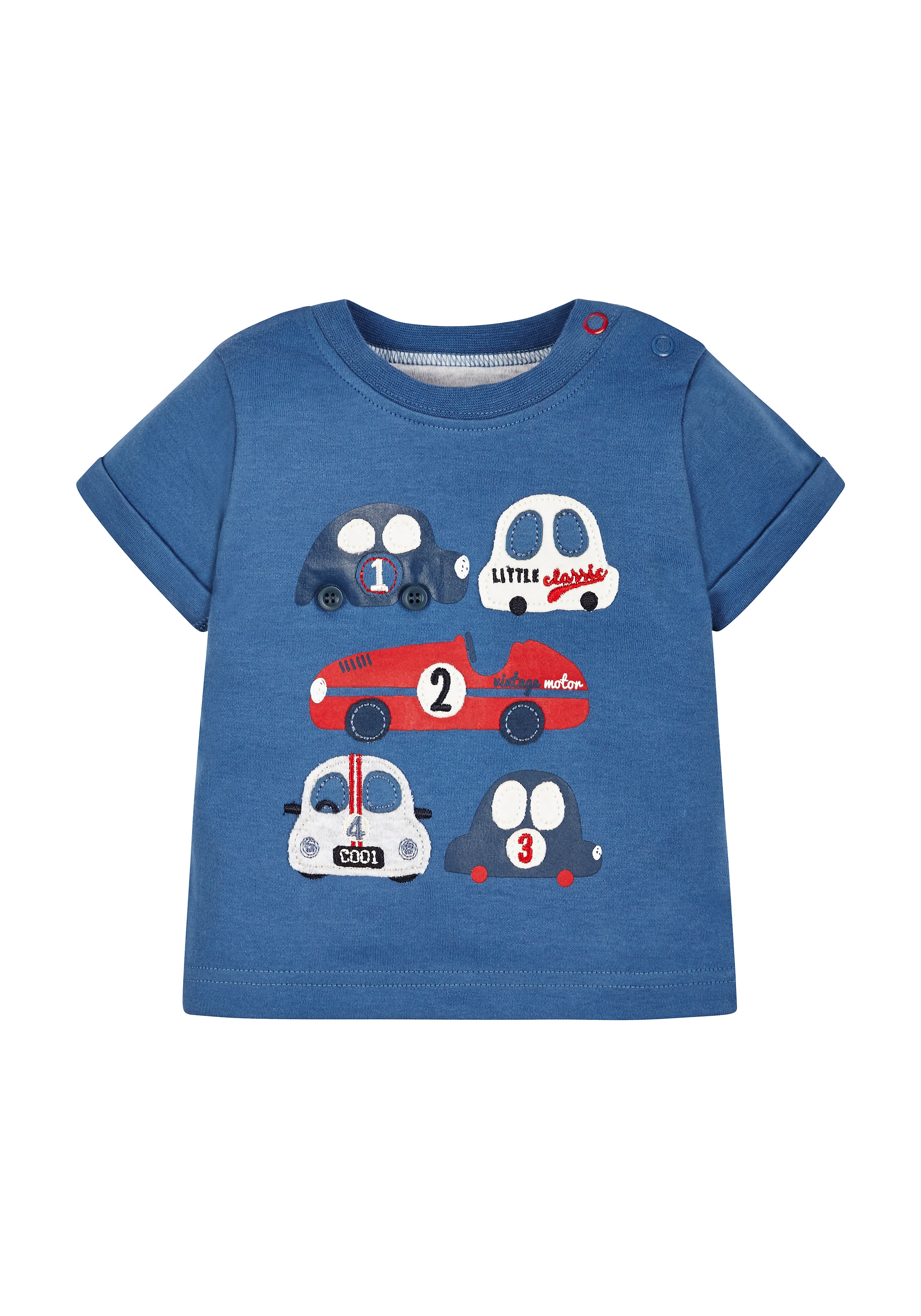 Mothercare | Boys Vintage Car T-Shirt - Blue