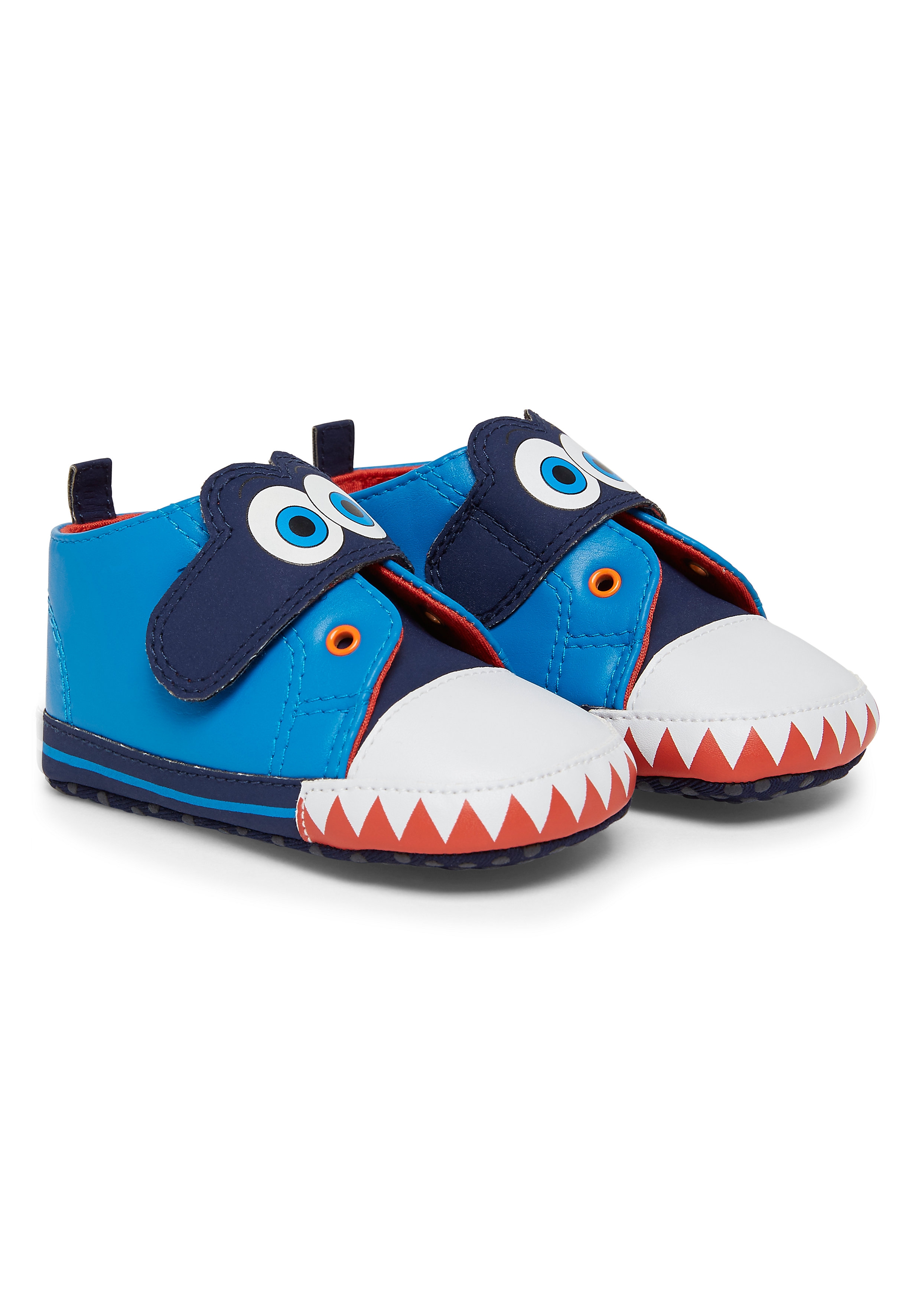 Mothercare | Boys Monster Shoes - Blue