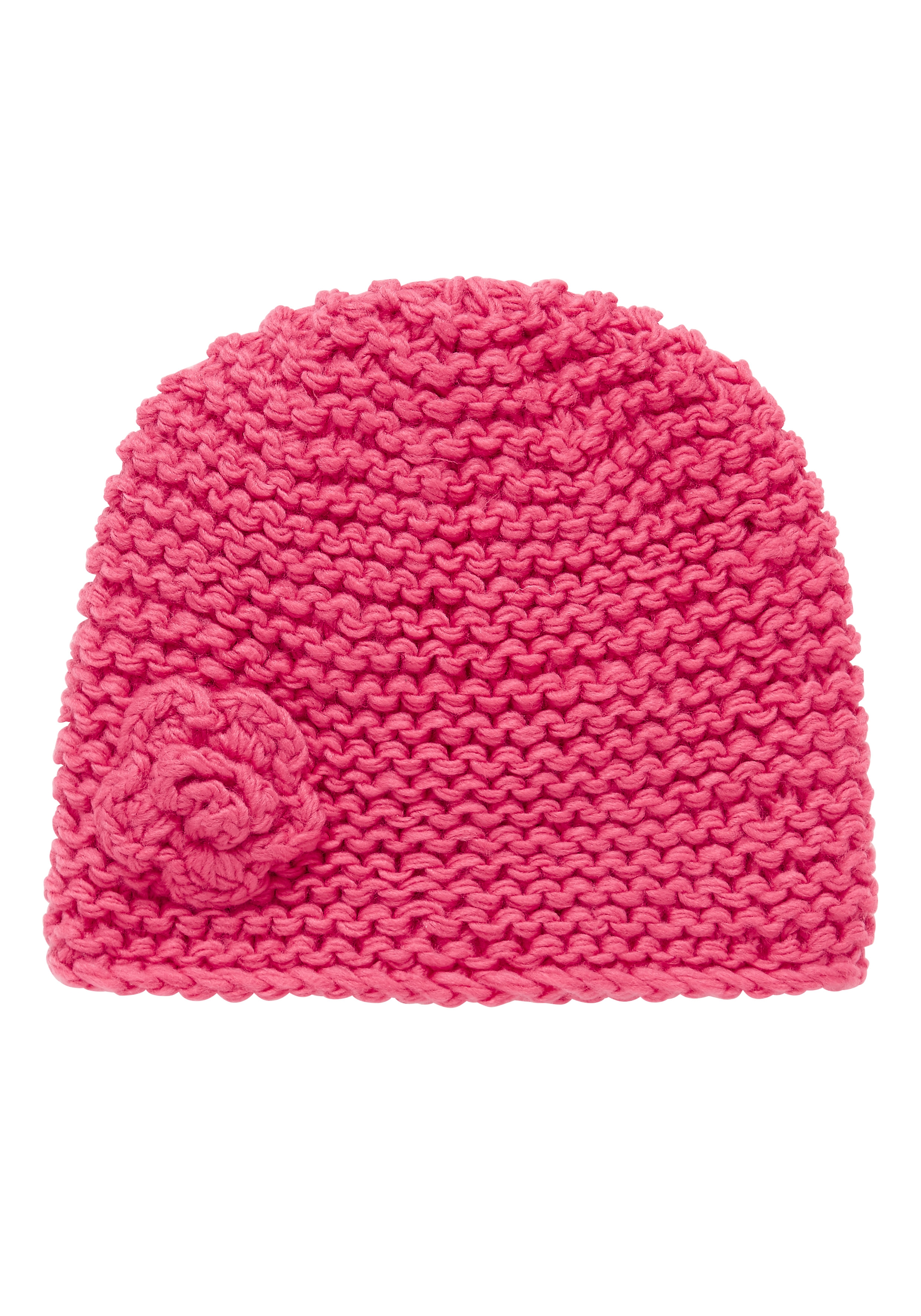 Mothercare | Girls Knitted Beanie Hat - Pink