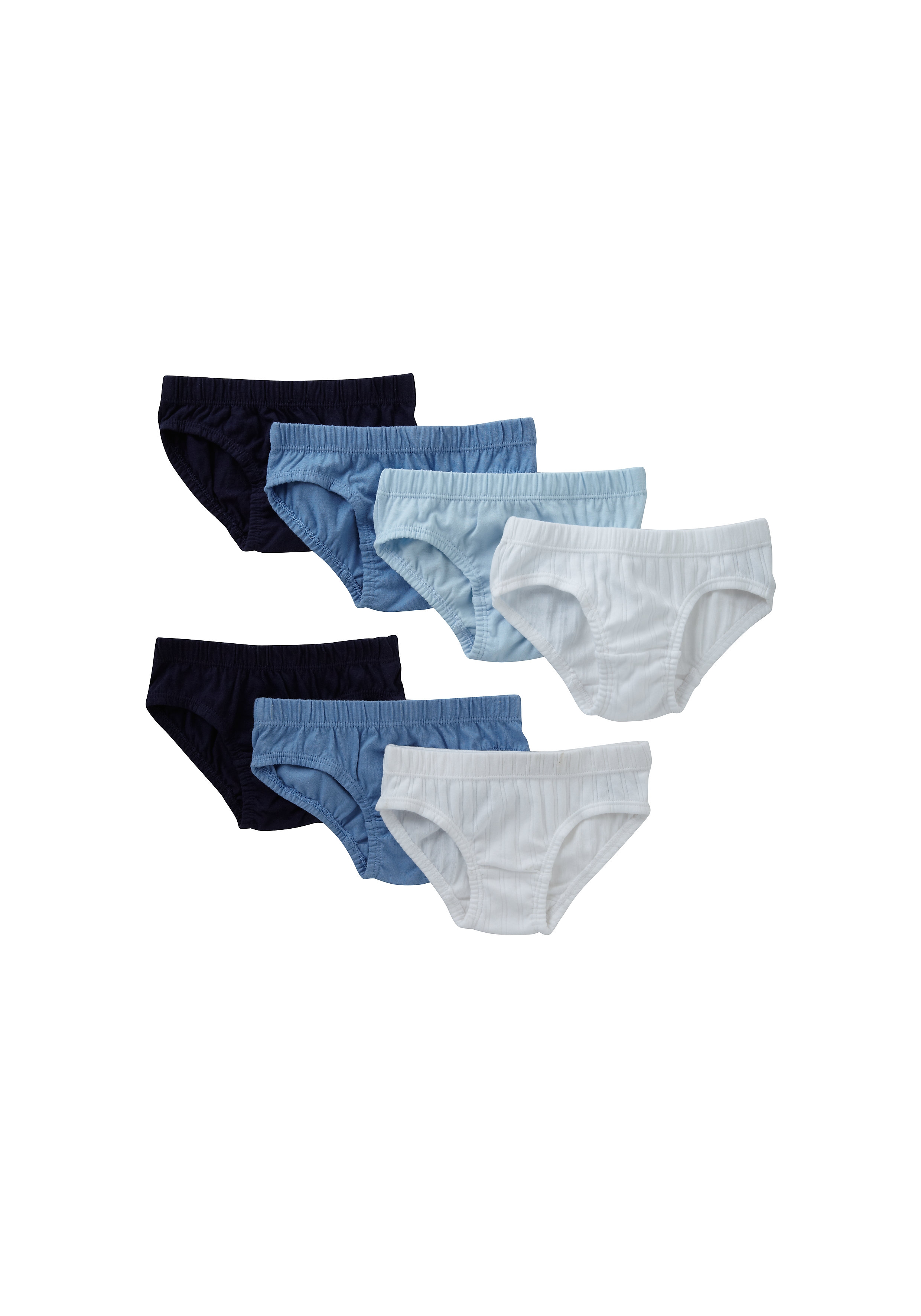 Mothercare | Boys Briefs - Pack Of 7 - Blue