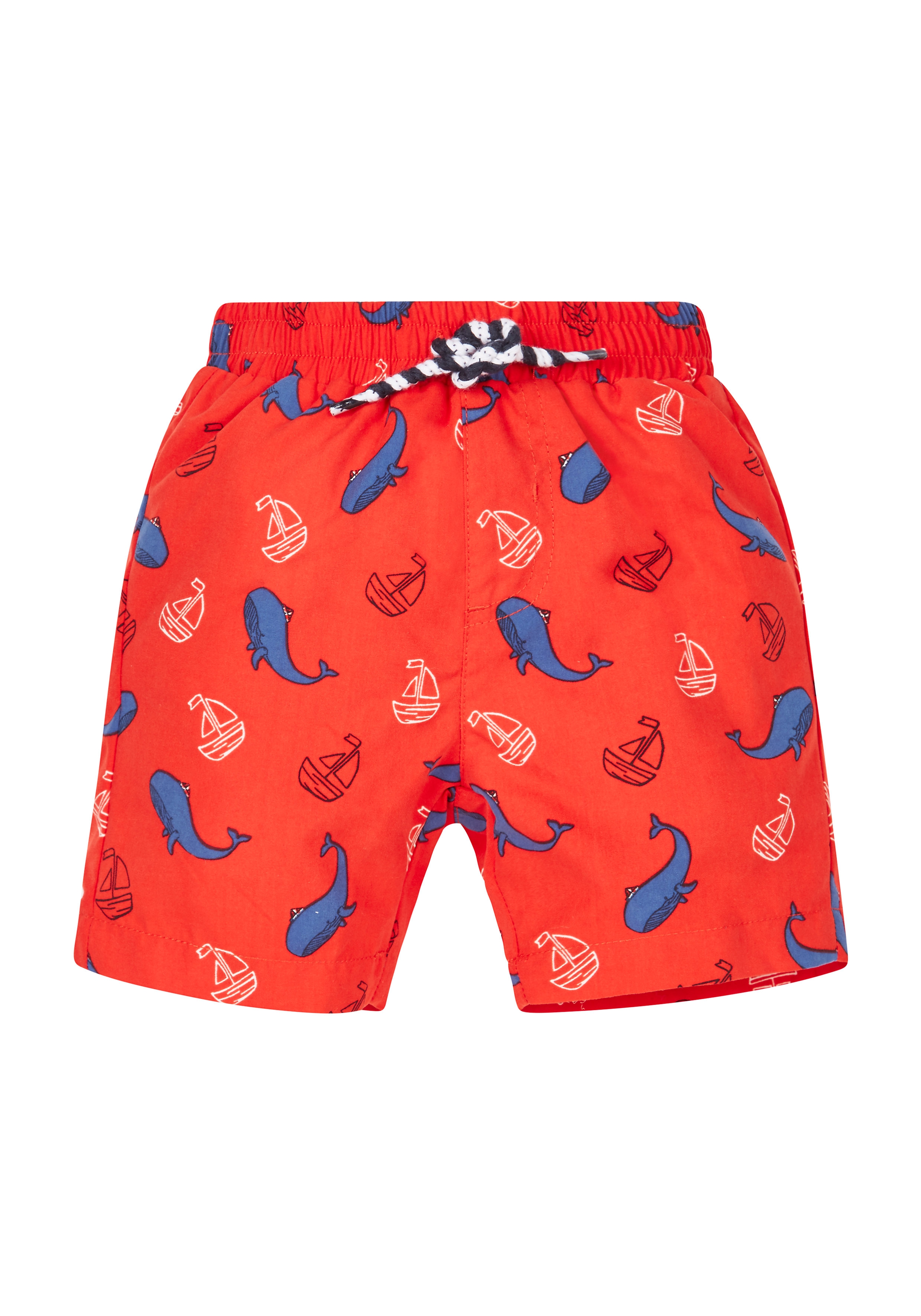 Mothercare | Red Boys Whale Swim Shorts