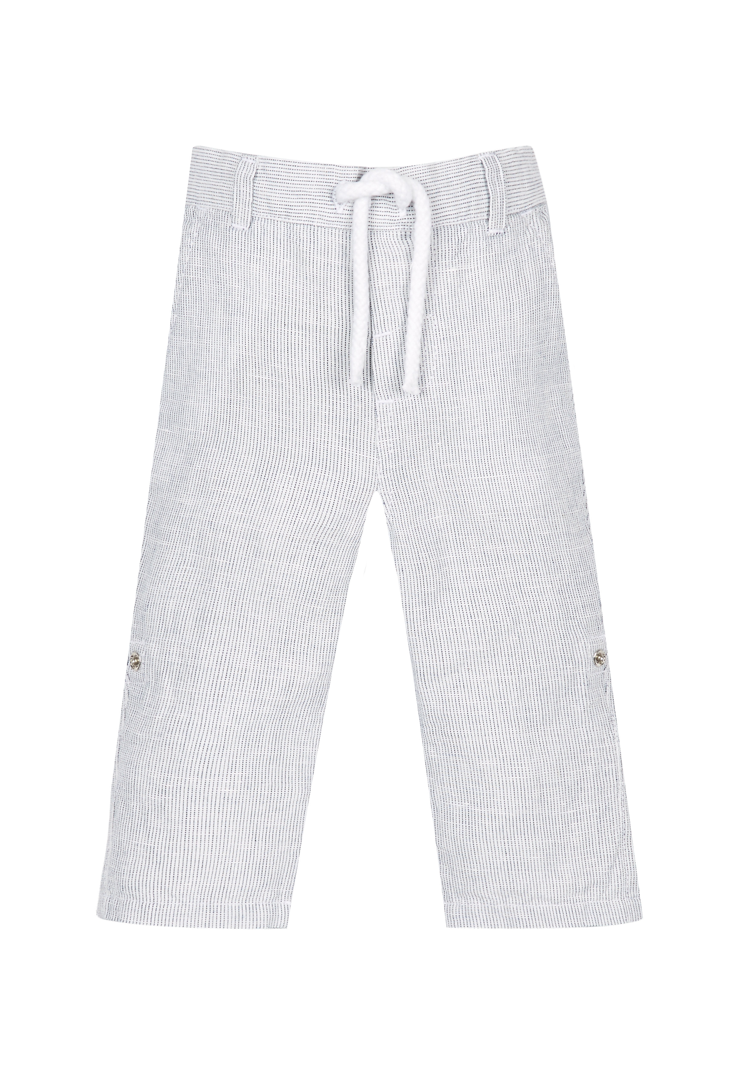 Mothercare | Boys Roll Up Linen Trousers - Multicolor