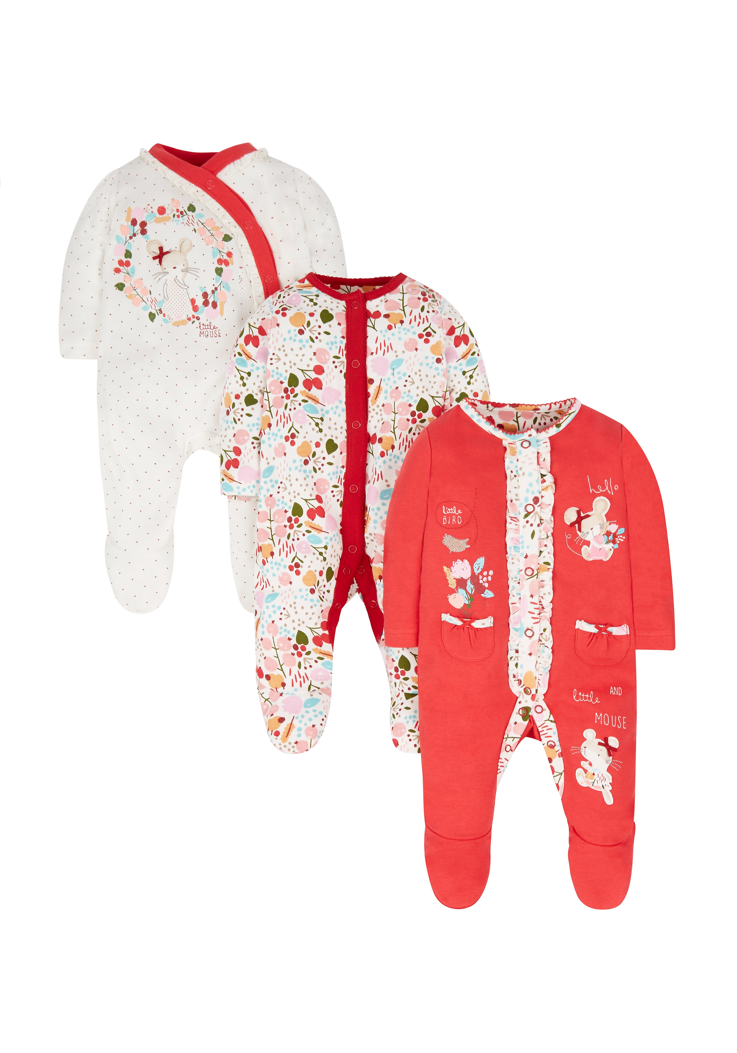 Mothercare | Girls Loved All In One With Hat - Multicolor