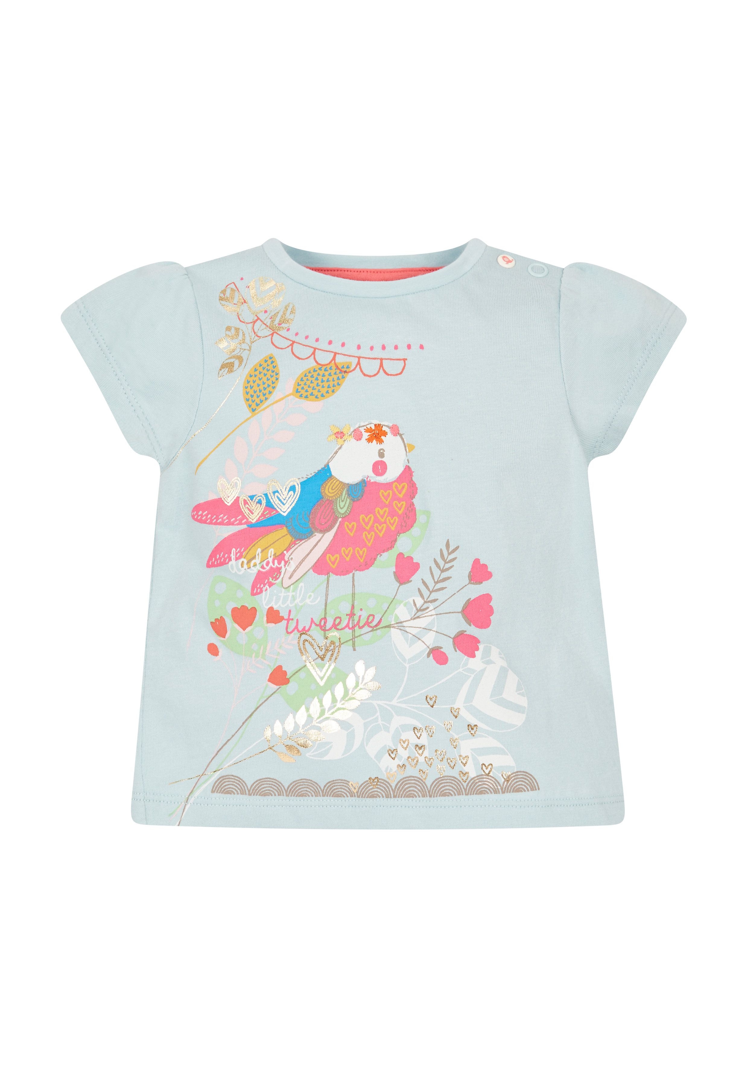 Mothercare | Teal Little Tweetie T-Shirt