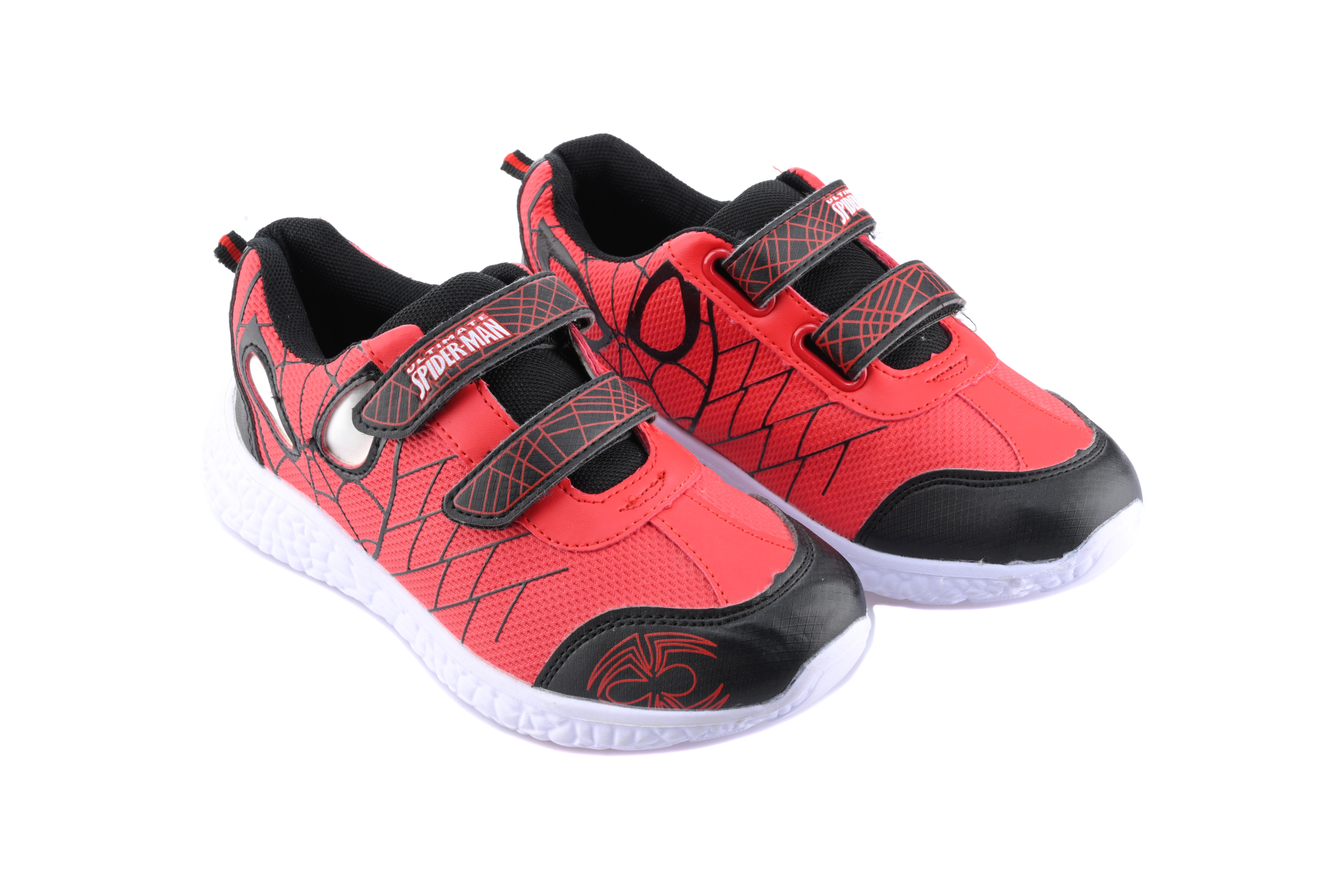 Mothercare | Boys Sneakers Spider Man Design-Red