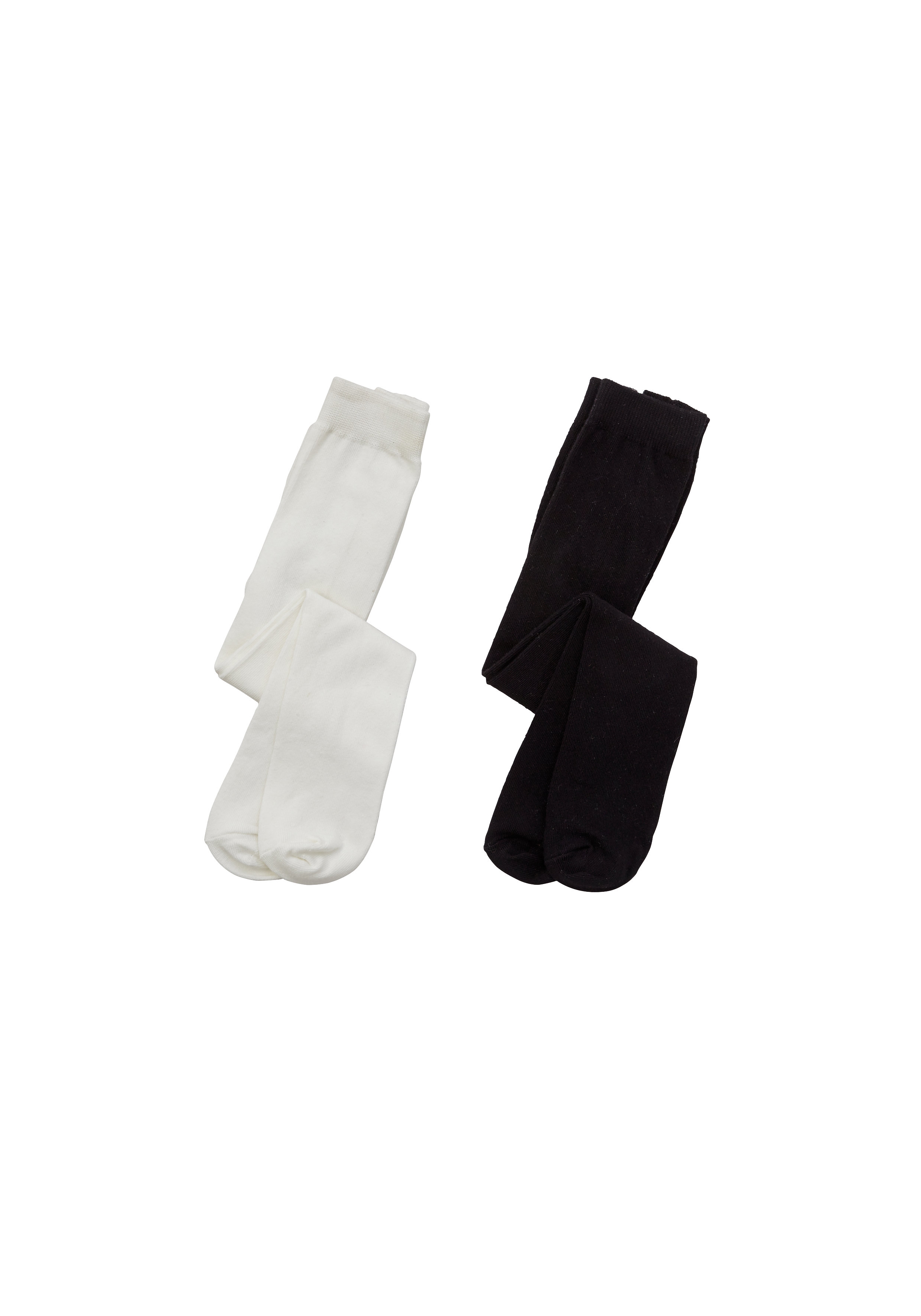Mothercare | Girls  Tights Frill Detail - Pack Of 2 - Multicolor