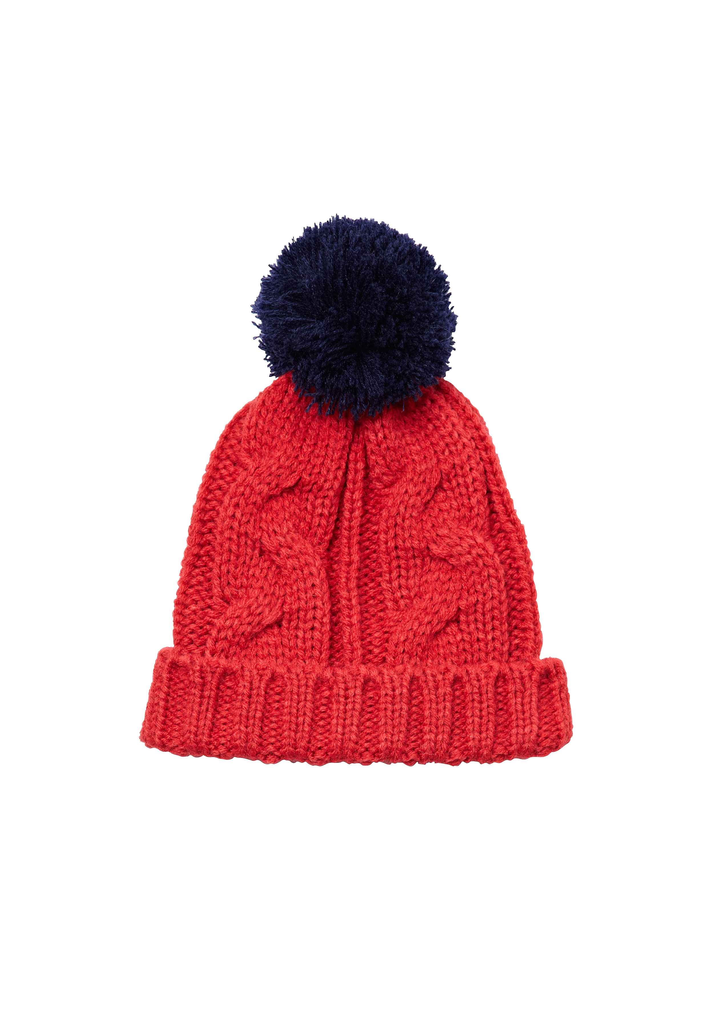 Mothercare | Boys Bobble Hat - Red