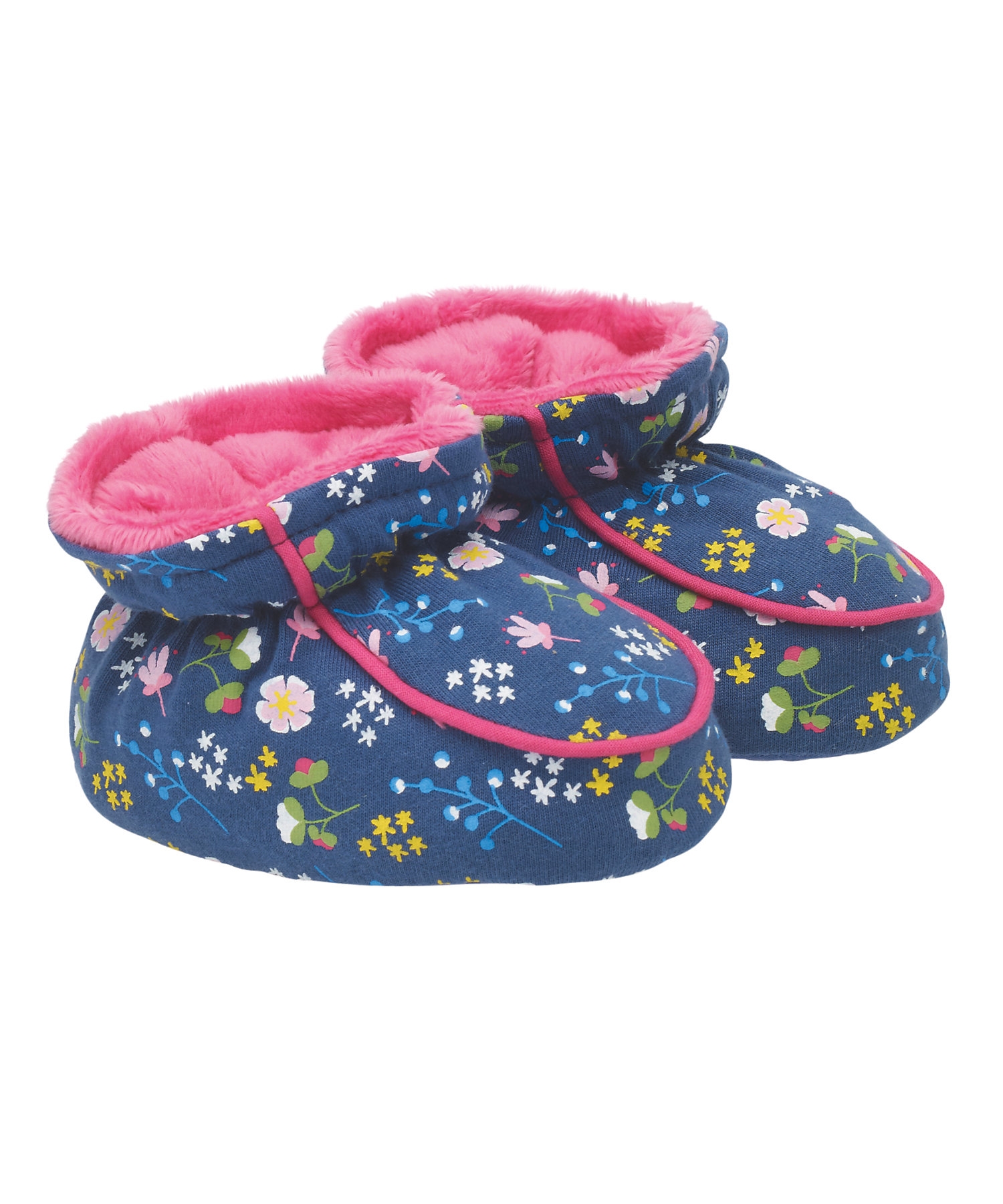 Mothercare | Unisex Booties All Over Print & Bear Design-Pack of 2-Multicolor