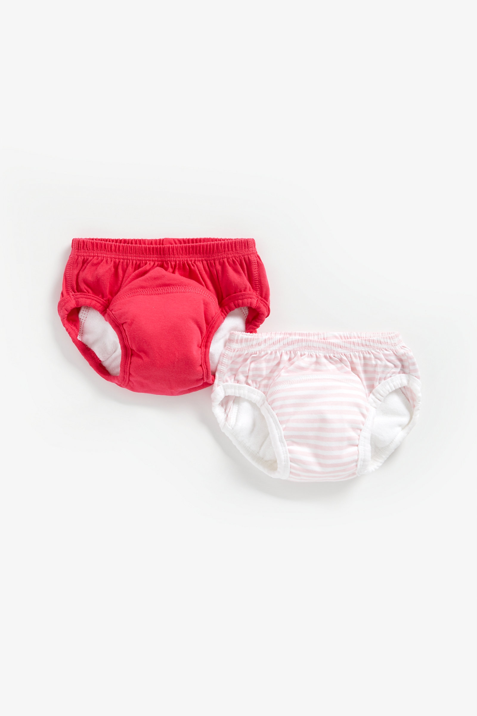 Mothercare trainer pants pink small pack of 2