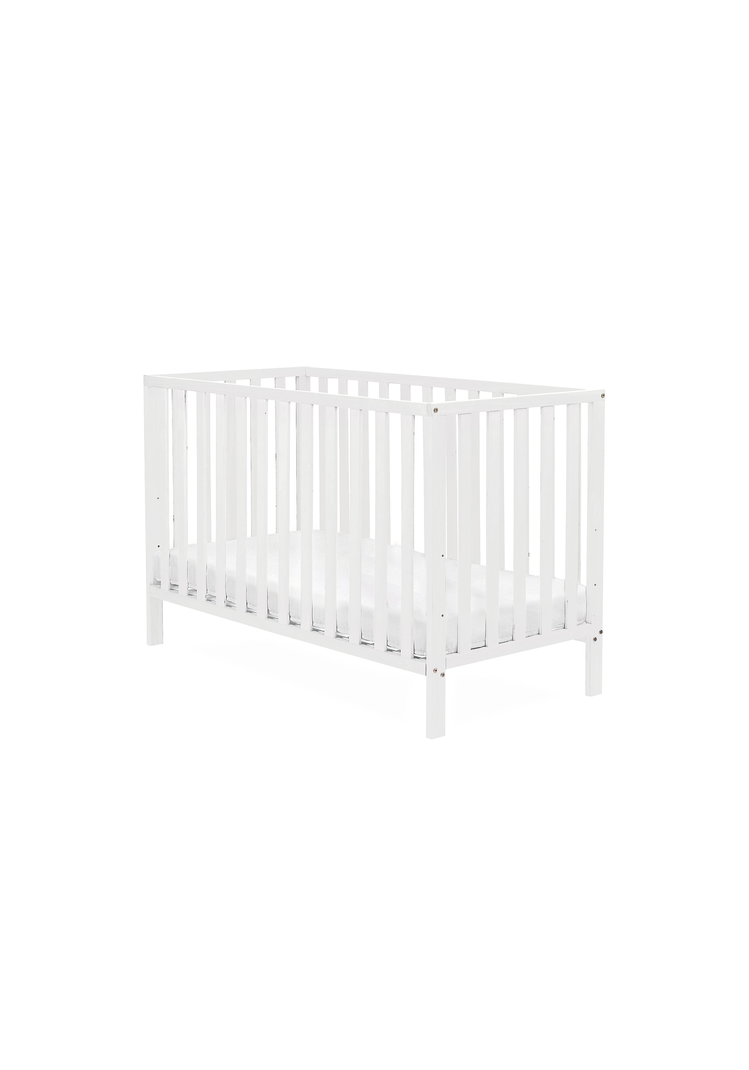 Mothercare | Mothercare Ayr Baby Cot White 