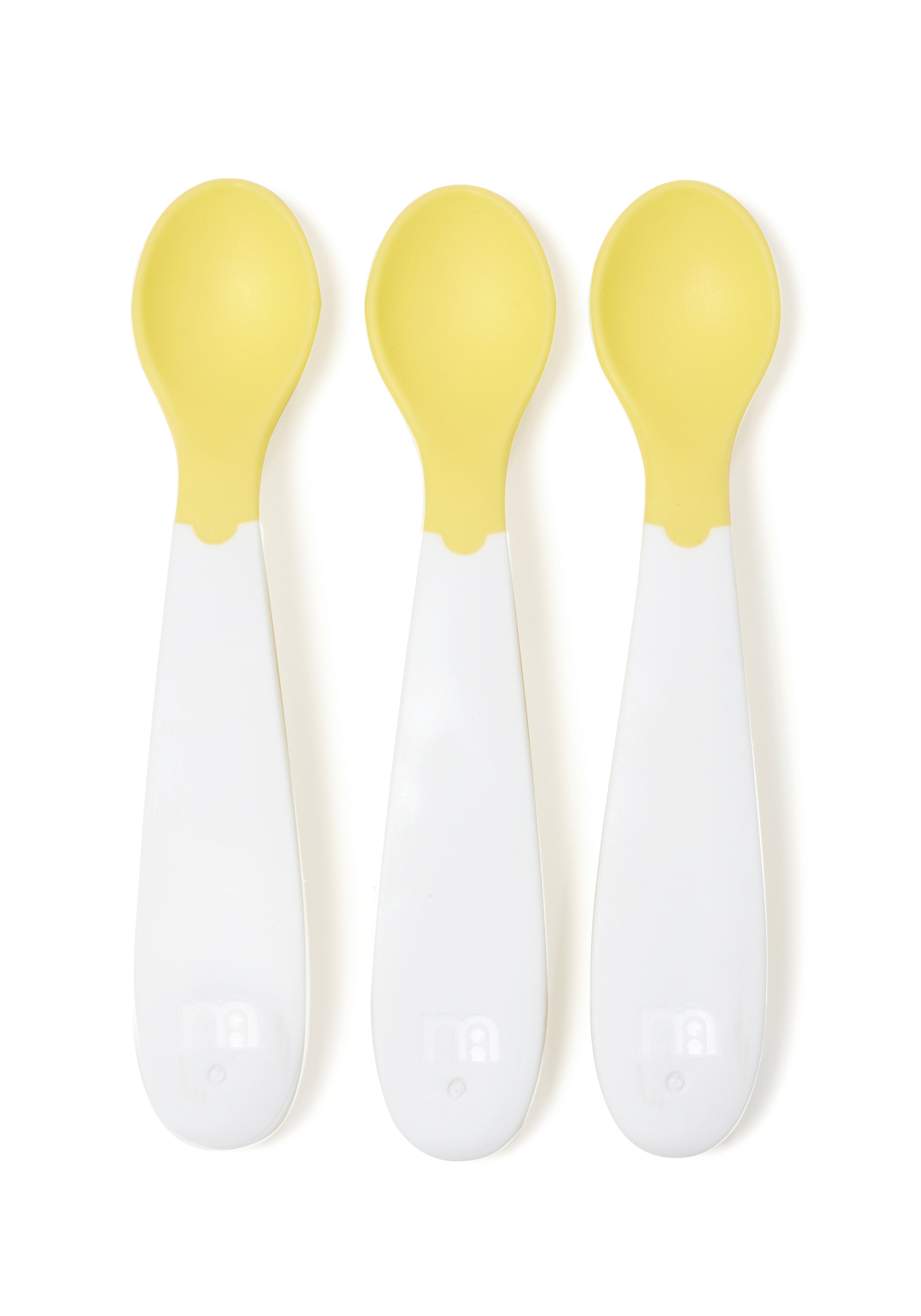 Mothercare | Mothercare Short Spoons Pack of 3 White / Yellow