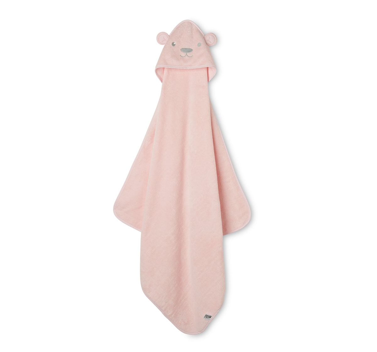 Mothercare Bear Luxury Cuddle N Dry Baby Towels Pink