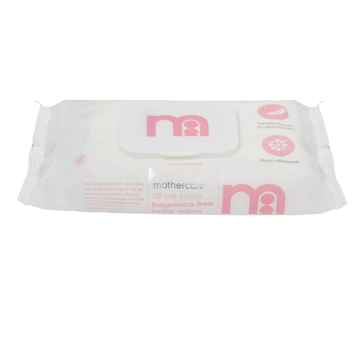 Mothercare | Mothercare All We Know Non-Fragranced Baby Wipes Pack of 60